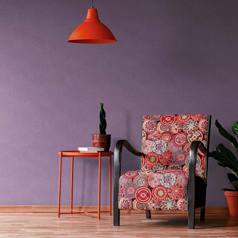tapet glitter, fleece tapet Fashion for Walls 4 af Guido Maria Kretschmer lilla