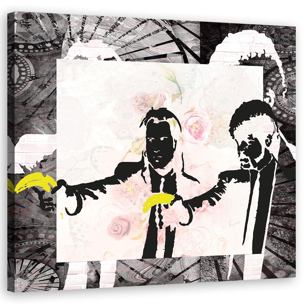 Canvasbillede, Banksy Pulp Fiction