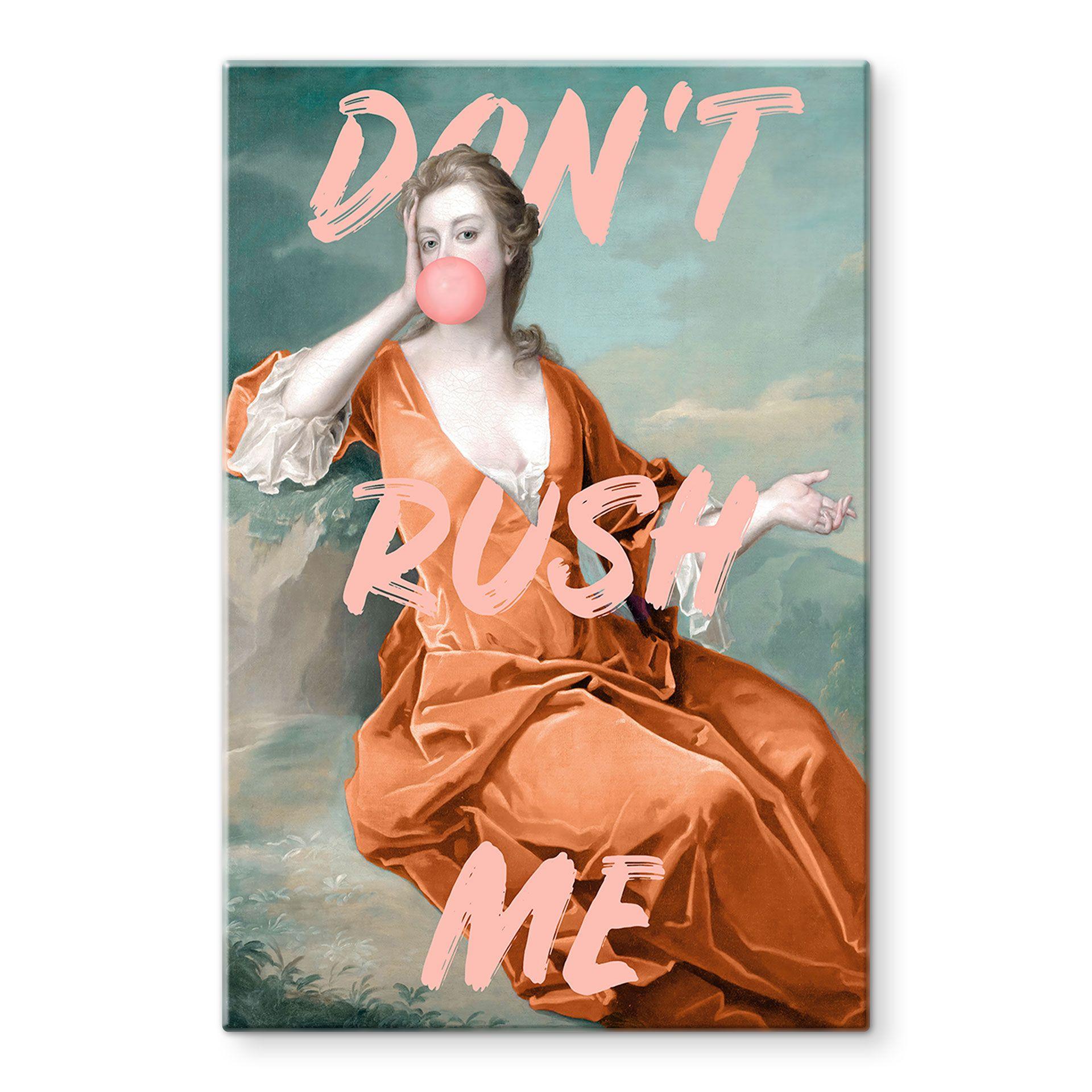 Glasbillede - Hertuginde Sarah Churchill: Don't rush me - Grace Digital Art