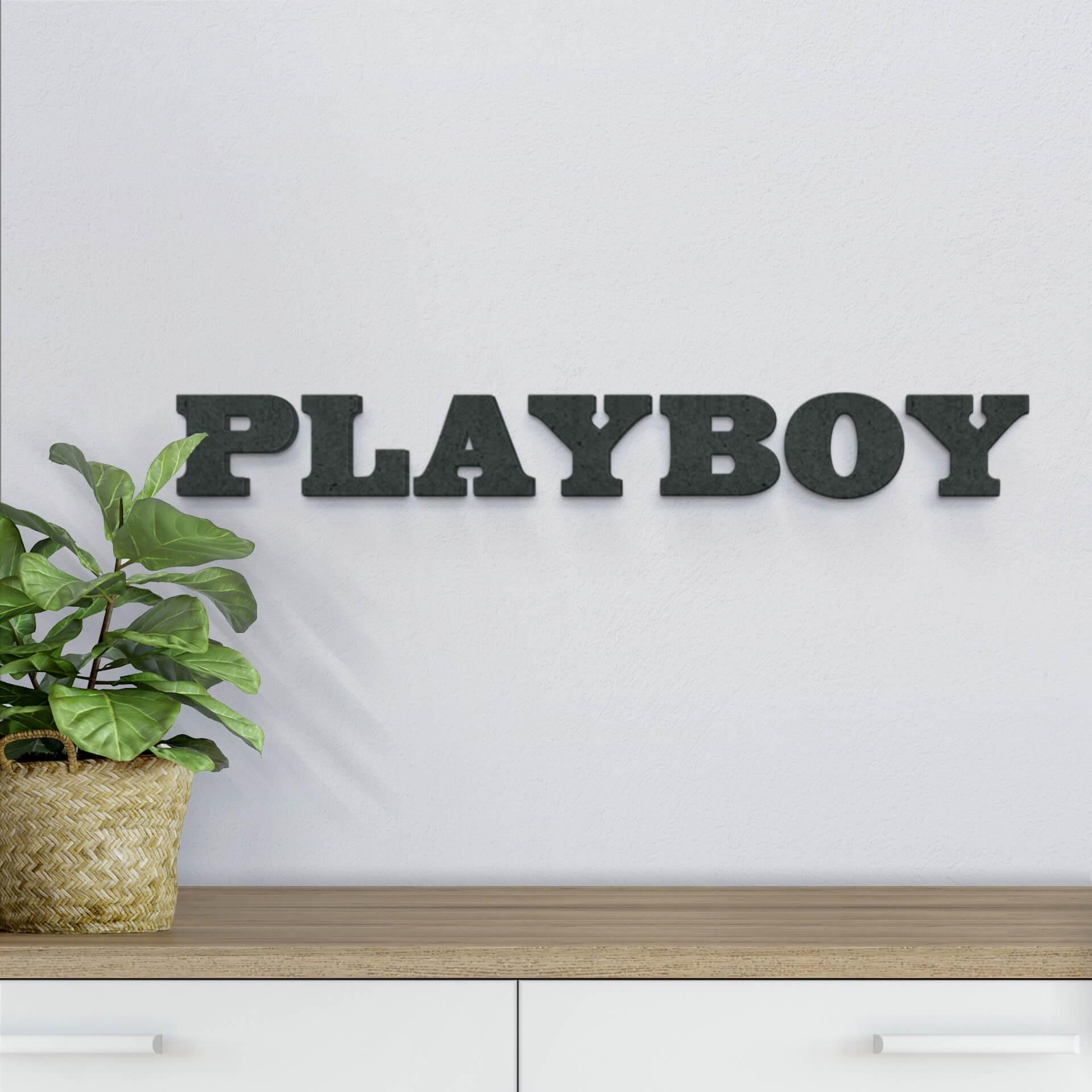 MDF bogstaver - Playboy