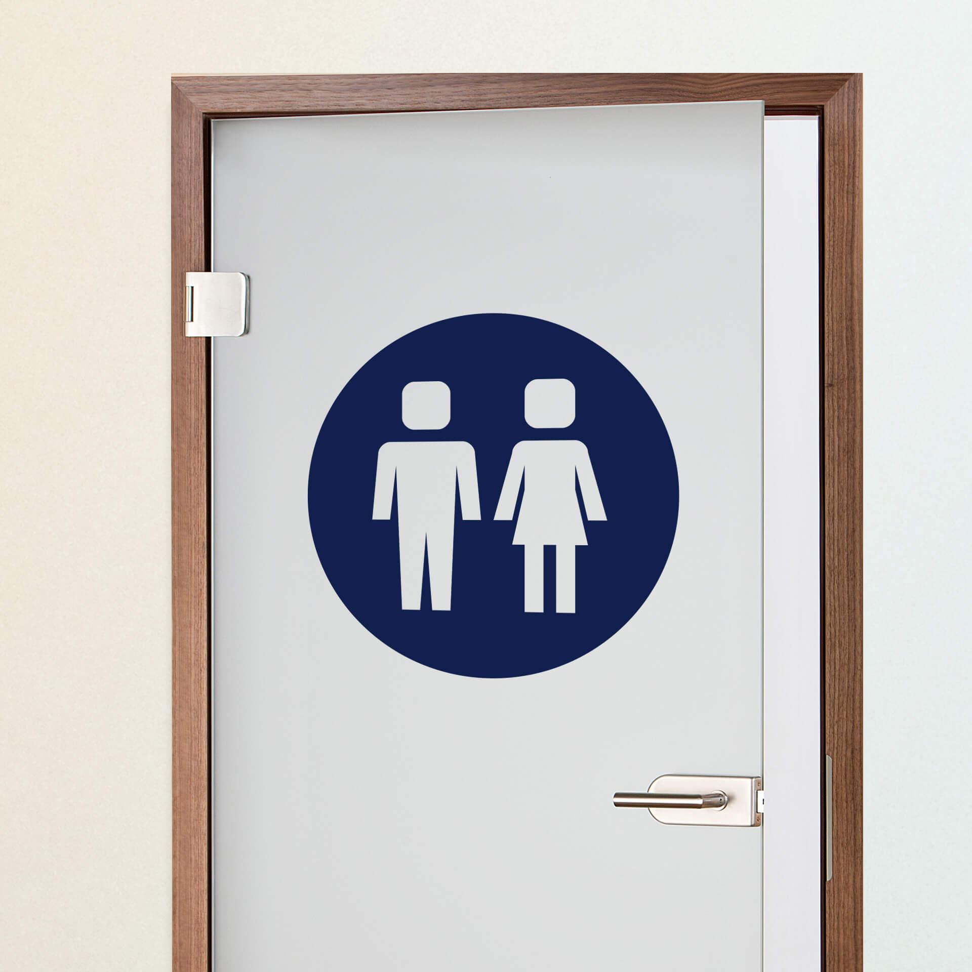 Muursticker Emoji WC