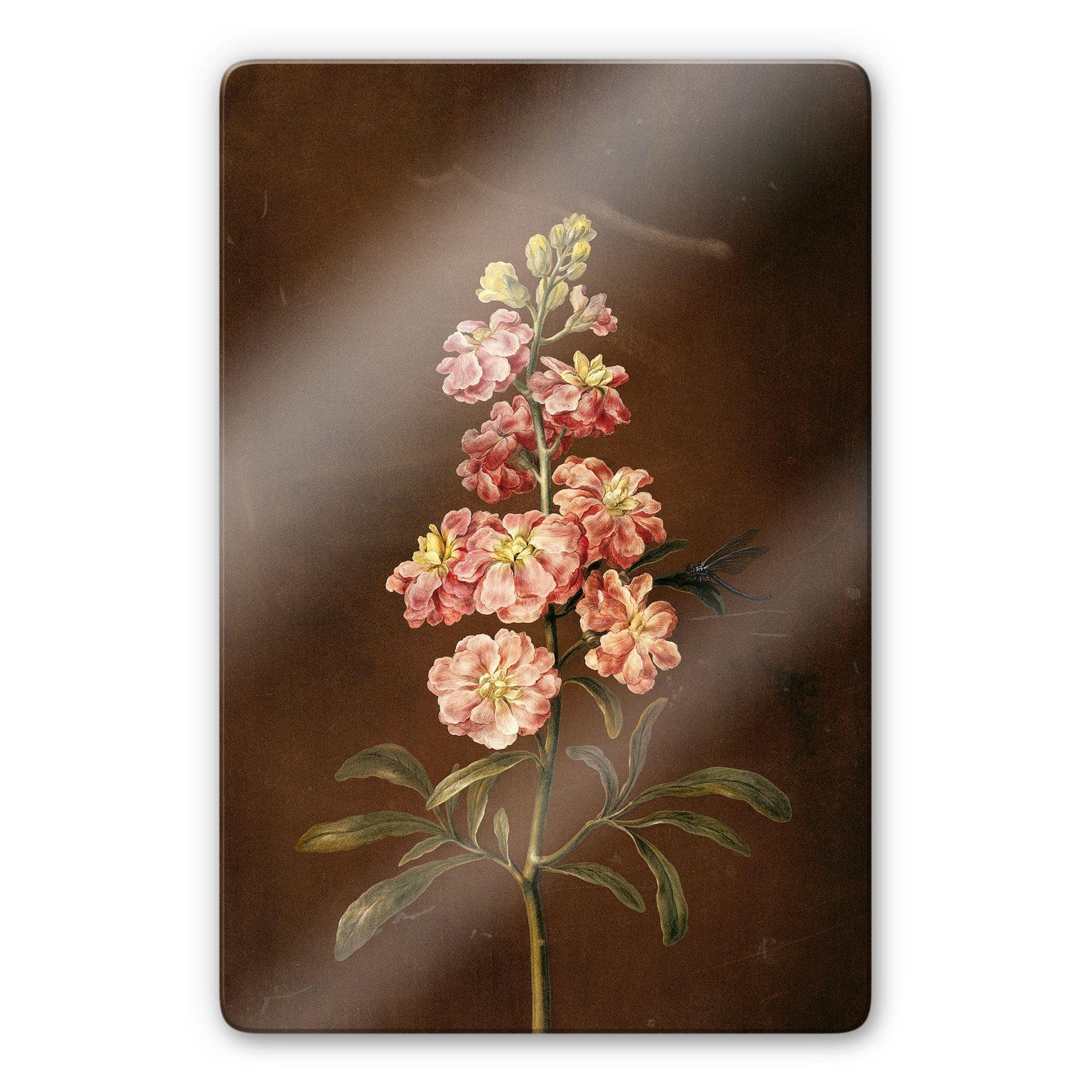 Tableau en verre - Dietzsh - Une rose du jardin Levkkoje