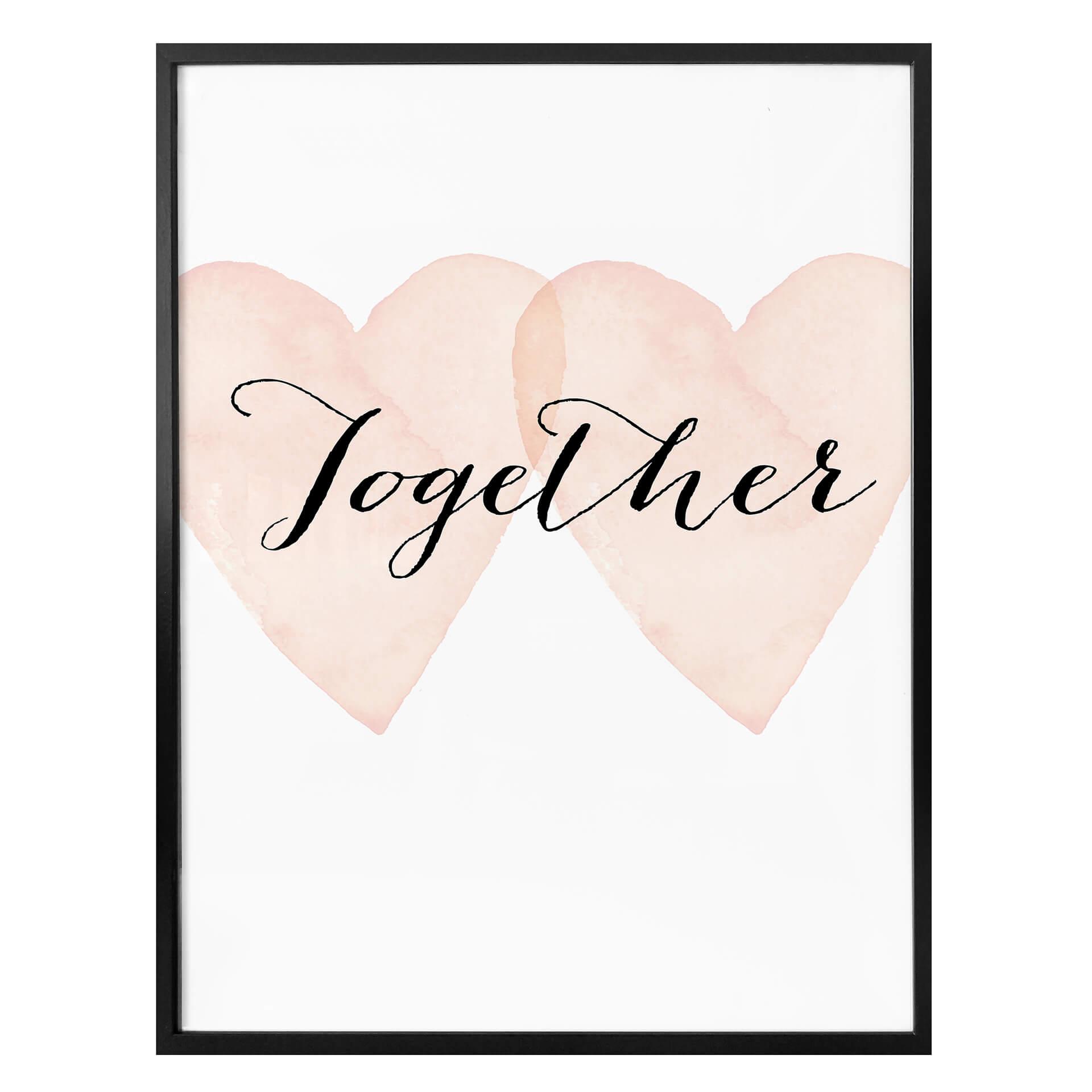Plakat - Confetti & Cream - Together