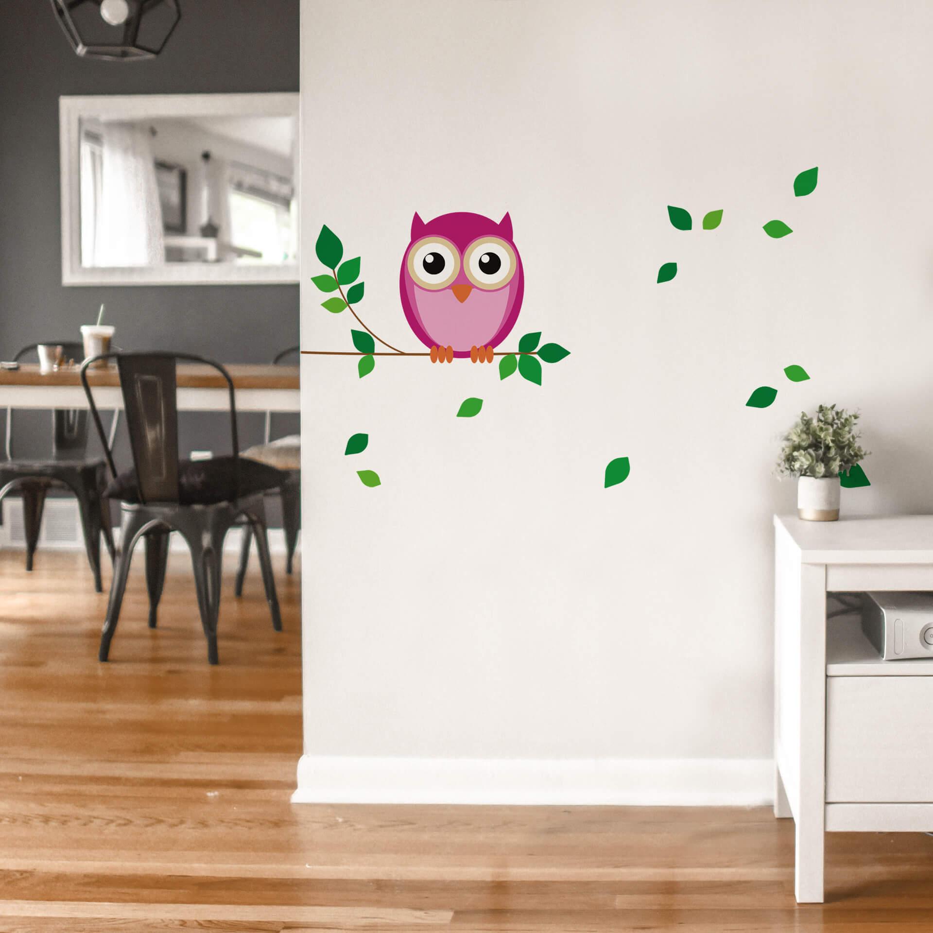 Wallsticker - Fru Ugle
