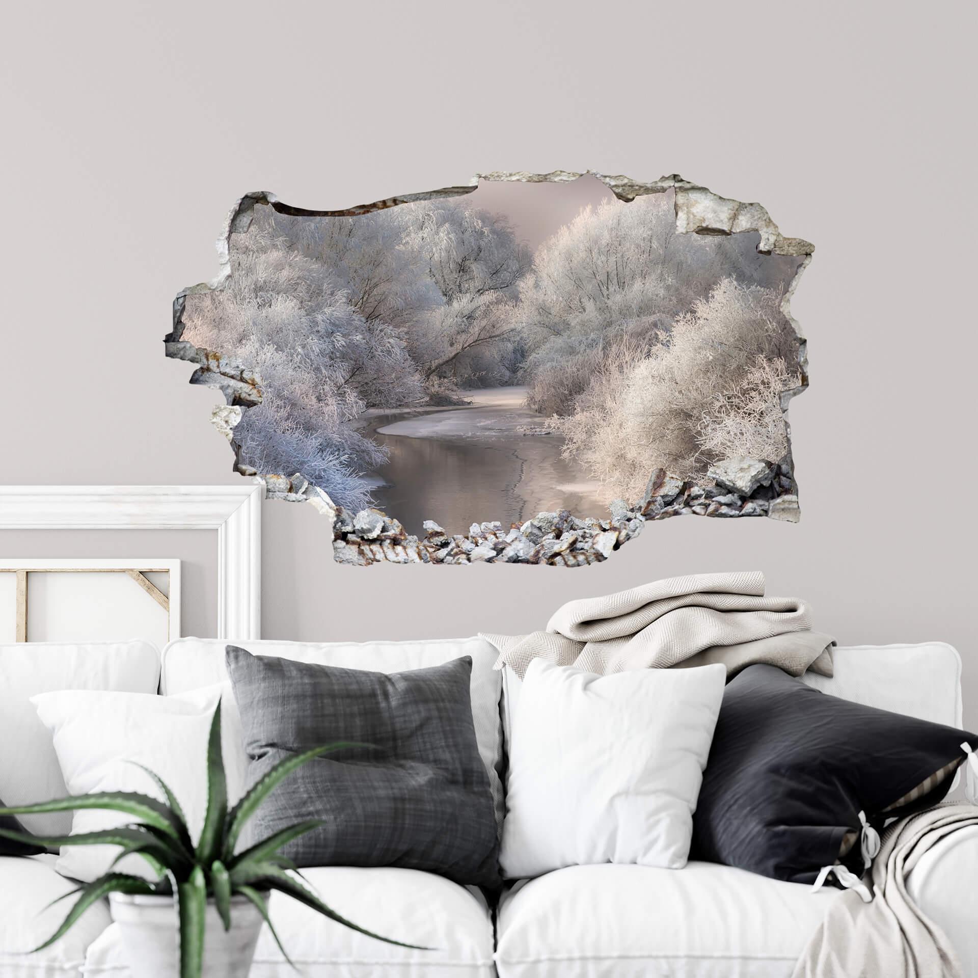 3D Wallsticker Bela - Vinterlandskab