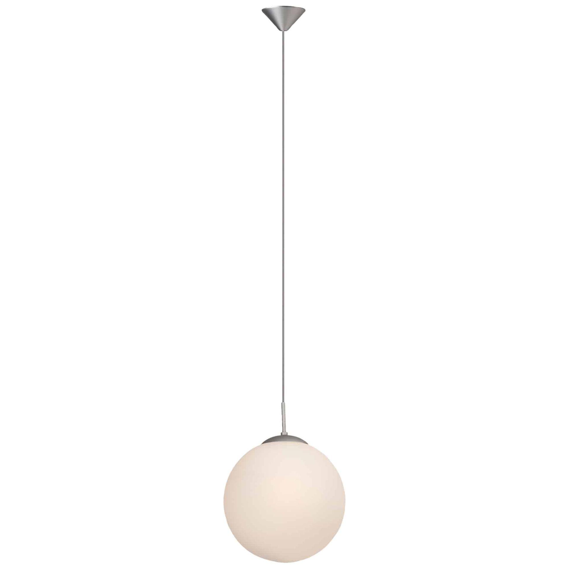 Pendelleuchte Fritz, metallic, 115 x 30 cm, Glas Pendellampe, dimmbar