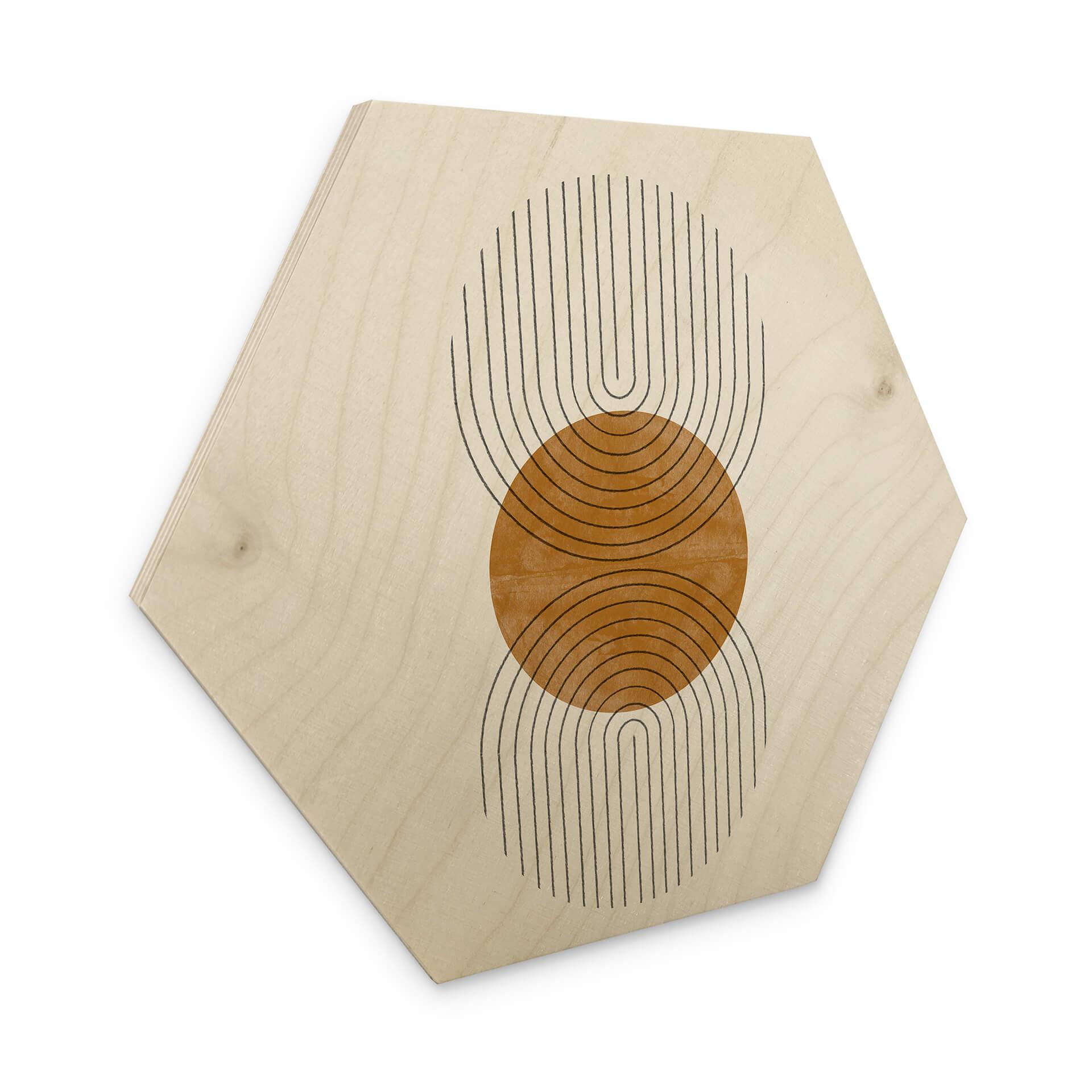 Hexagone - Bois The Miuus Studio - Modern Composition