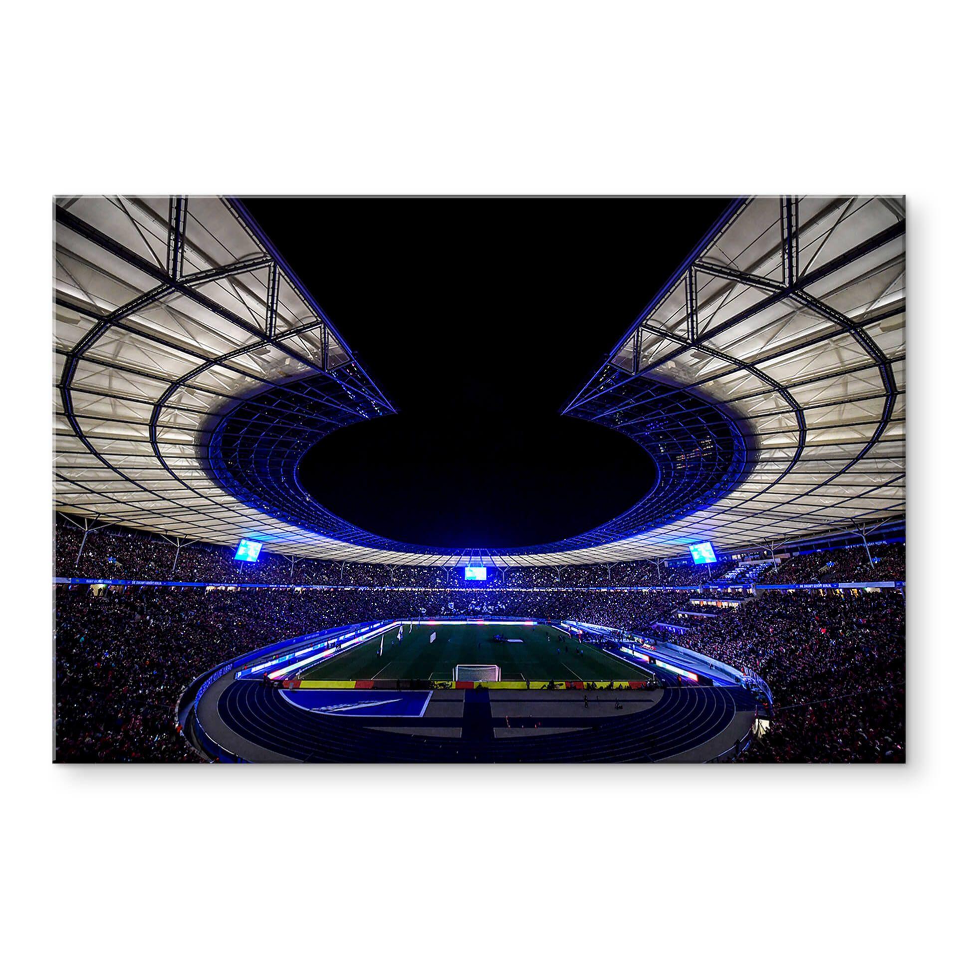 Akrylbillede Hertha BSC Olympiske Stadion om natten