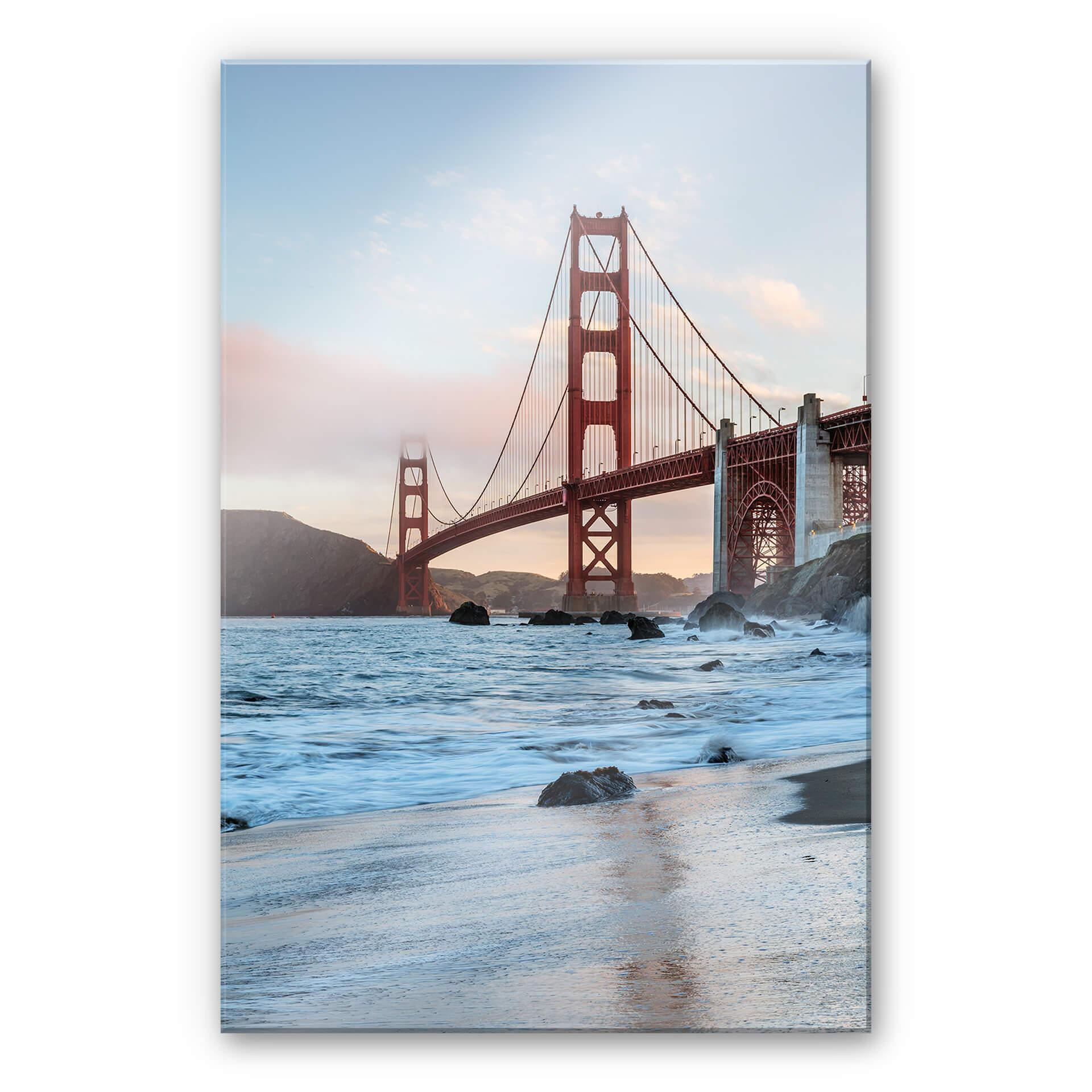 Akrylbillede Colombo - Golden Gate Bridge