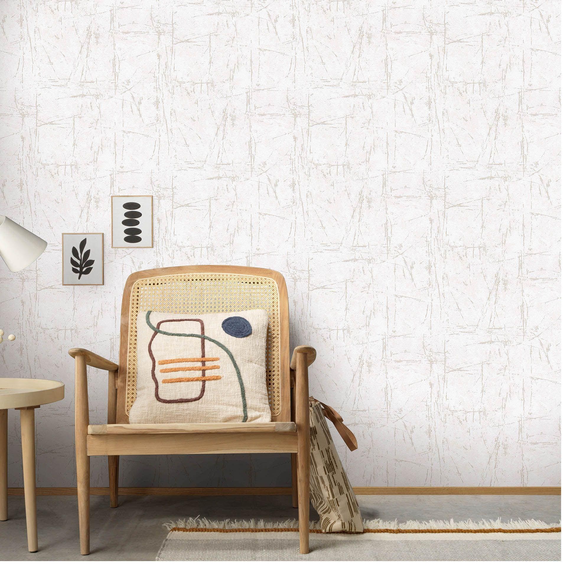 Papel pintado no tejido Erismann Evolution beige