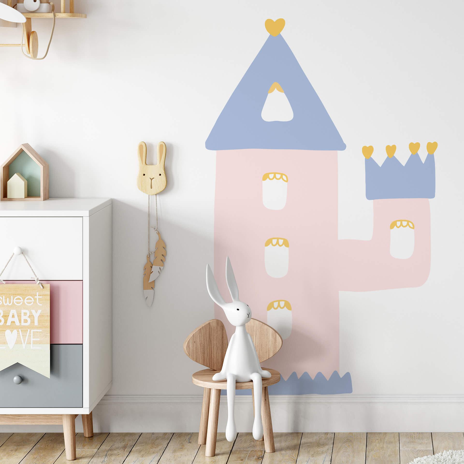 Muursticker Prinsessen Kasteel