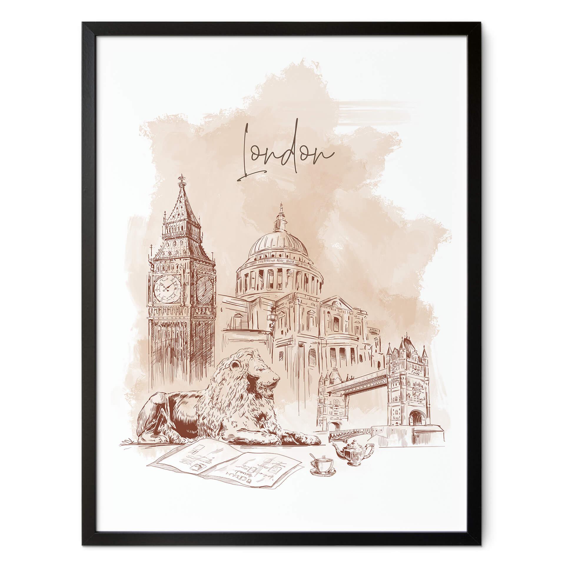 Poster Love your City - London
