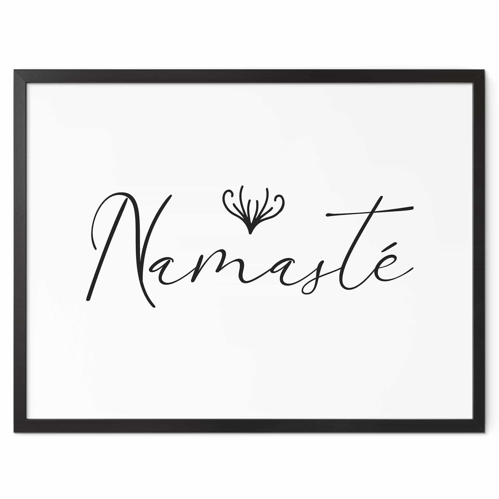 Póster Namasté