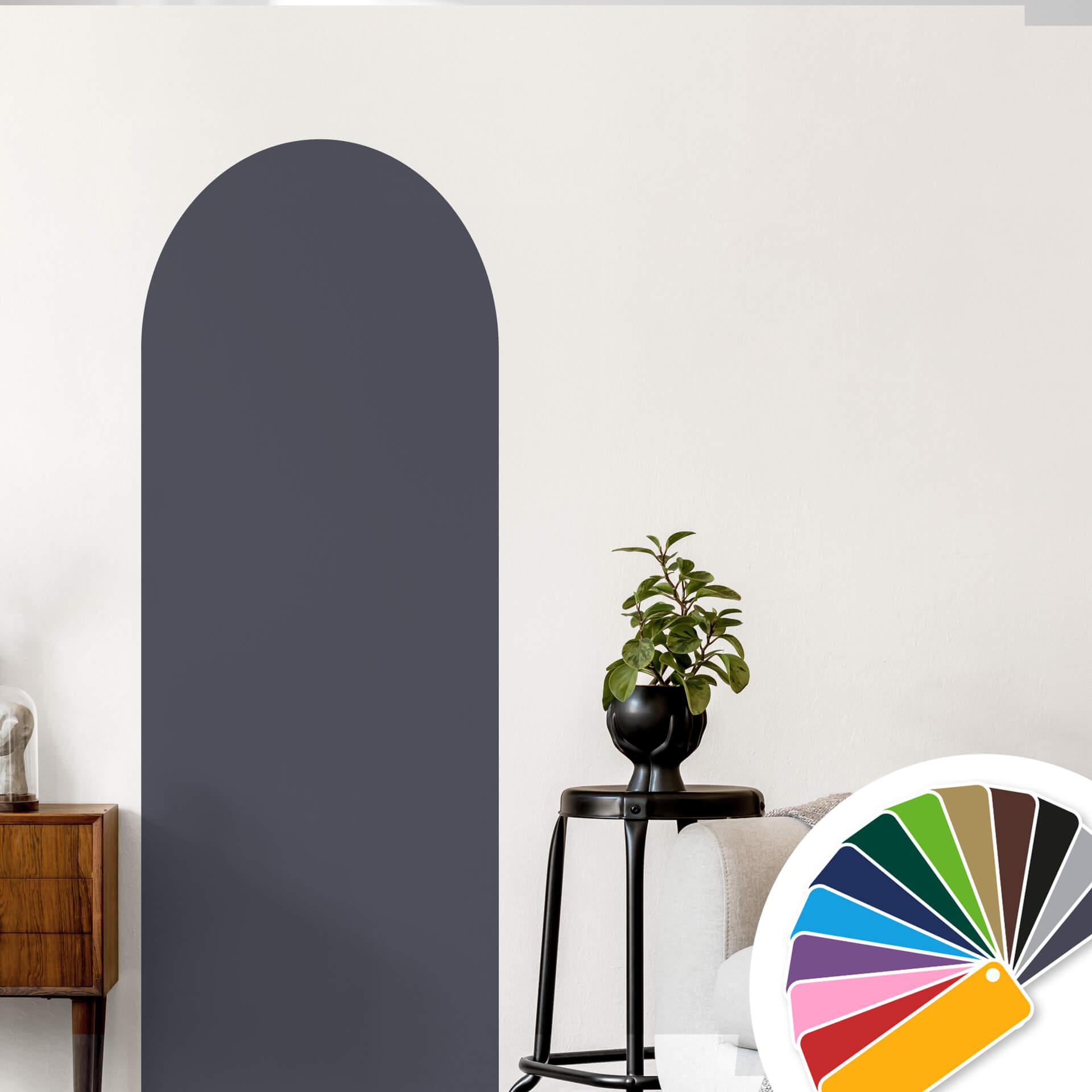 Wallsticker Rund bue - smal