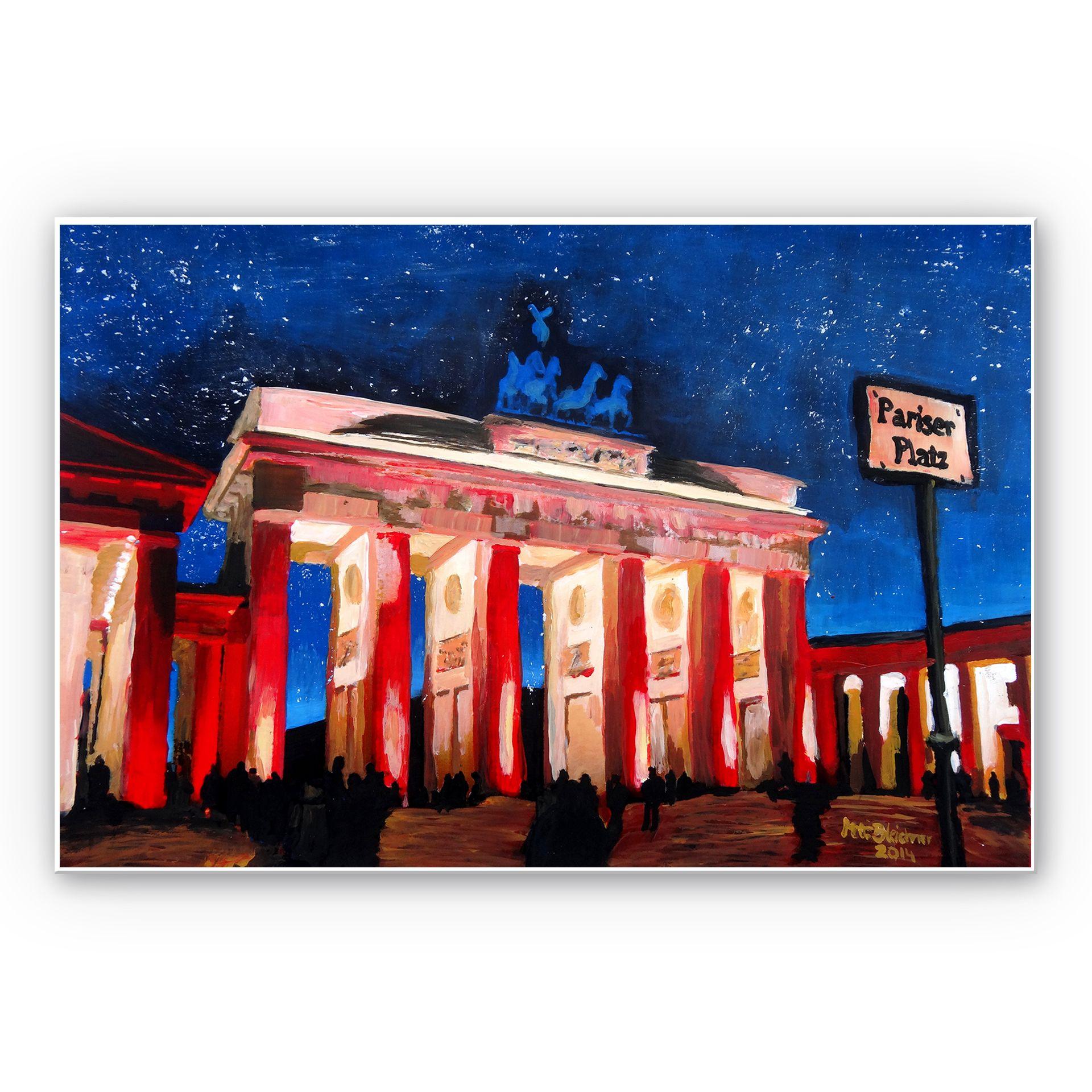 Tableau Forex - Bleichner - Berlin sous un ciel étoilé