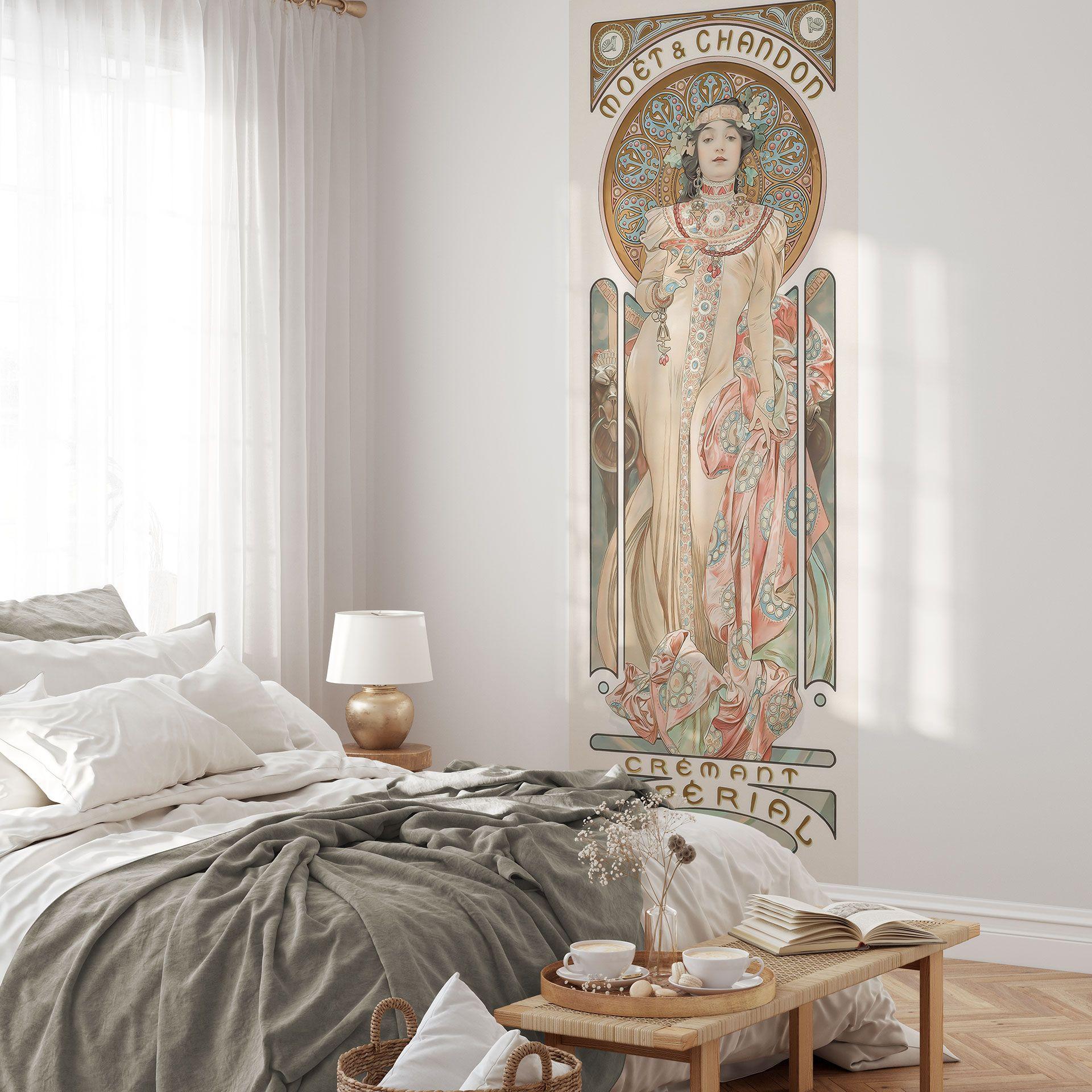 Mucha - Moët and Chandon: fotomural Dry Imperial