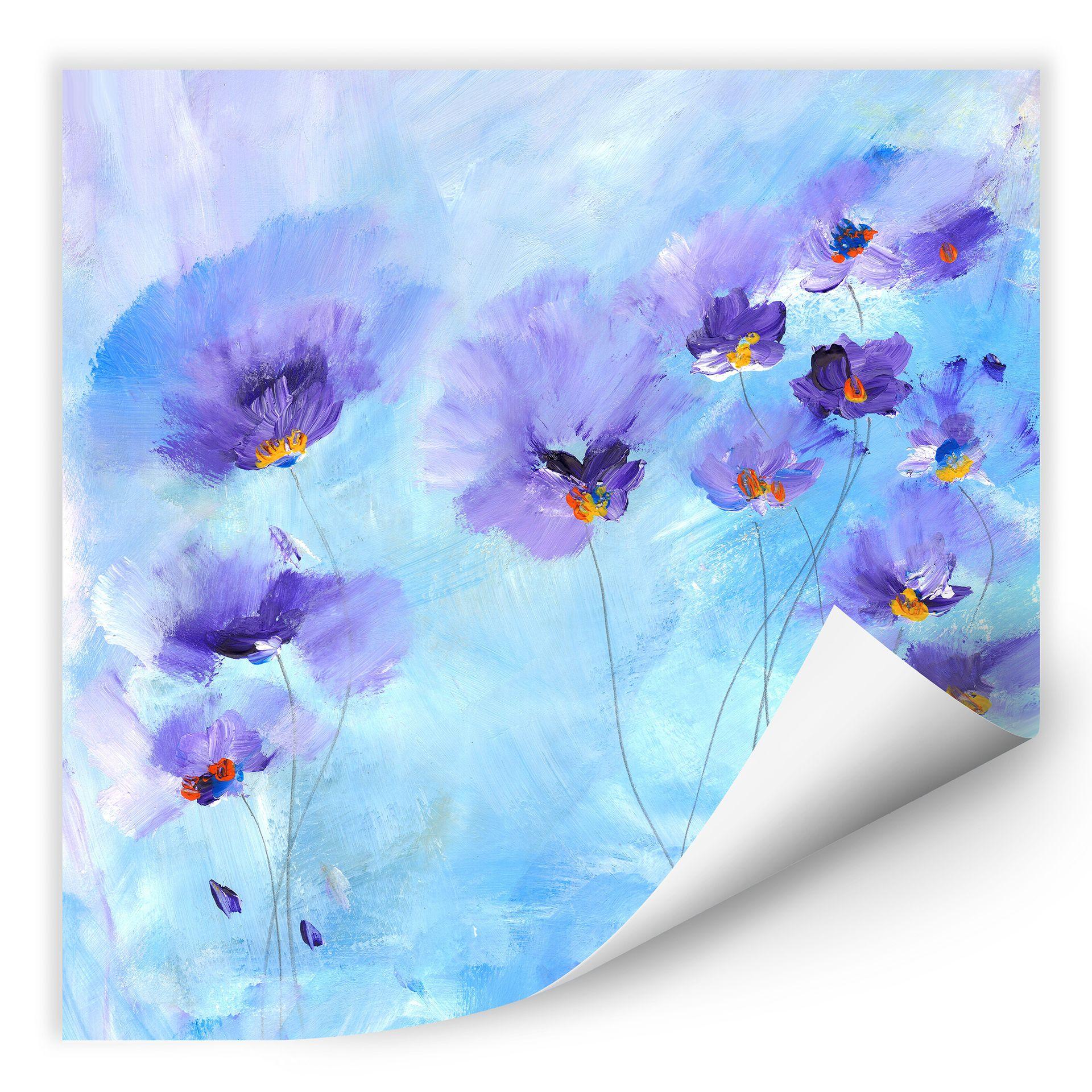 Zelfklevende Poster - Niksic - Rhapsody Blue