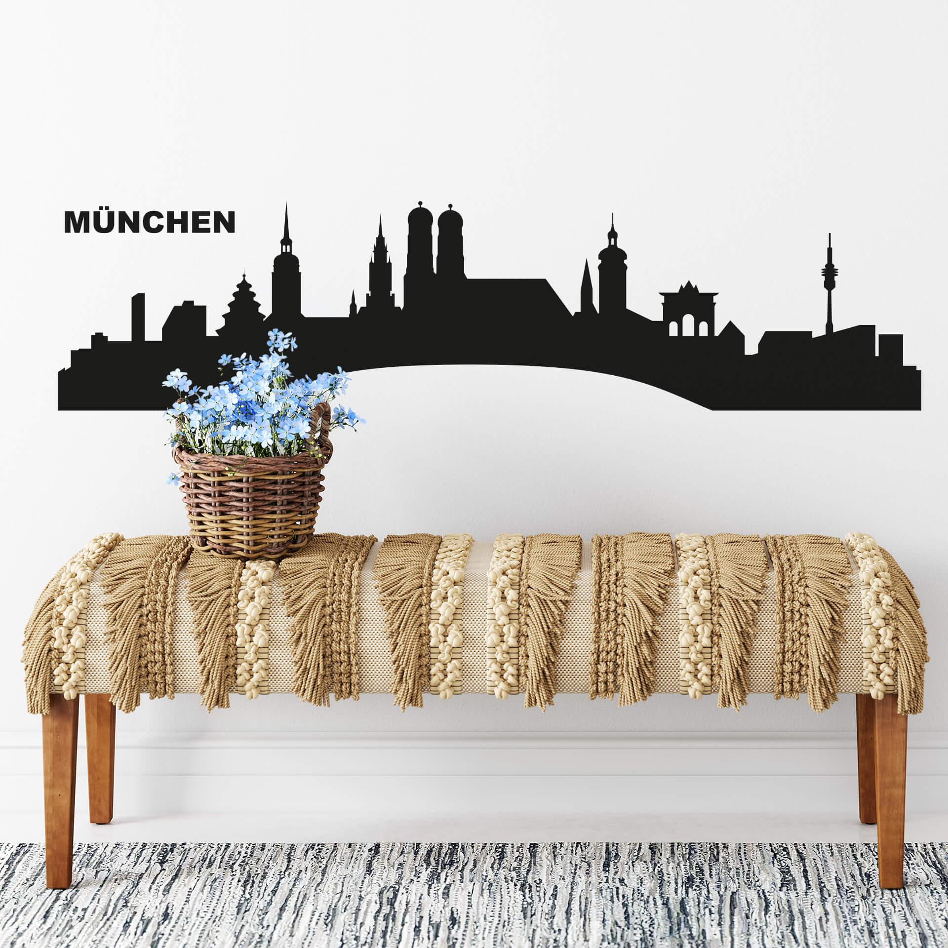 Sticker mural - Gratte-ciel de Munich 1