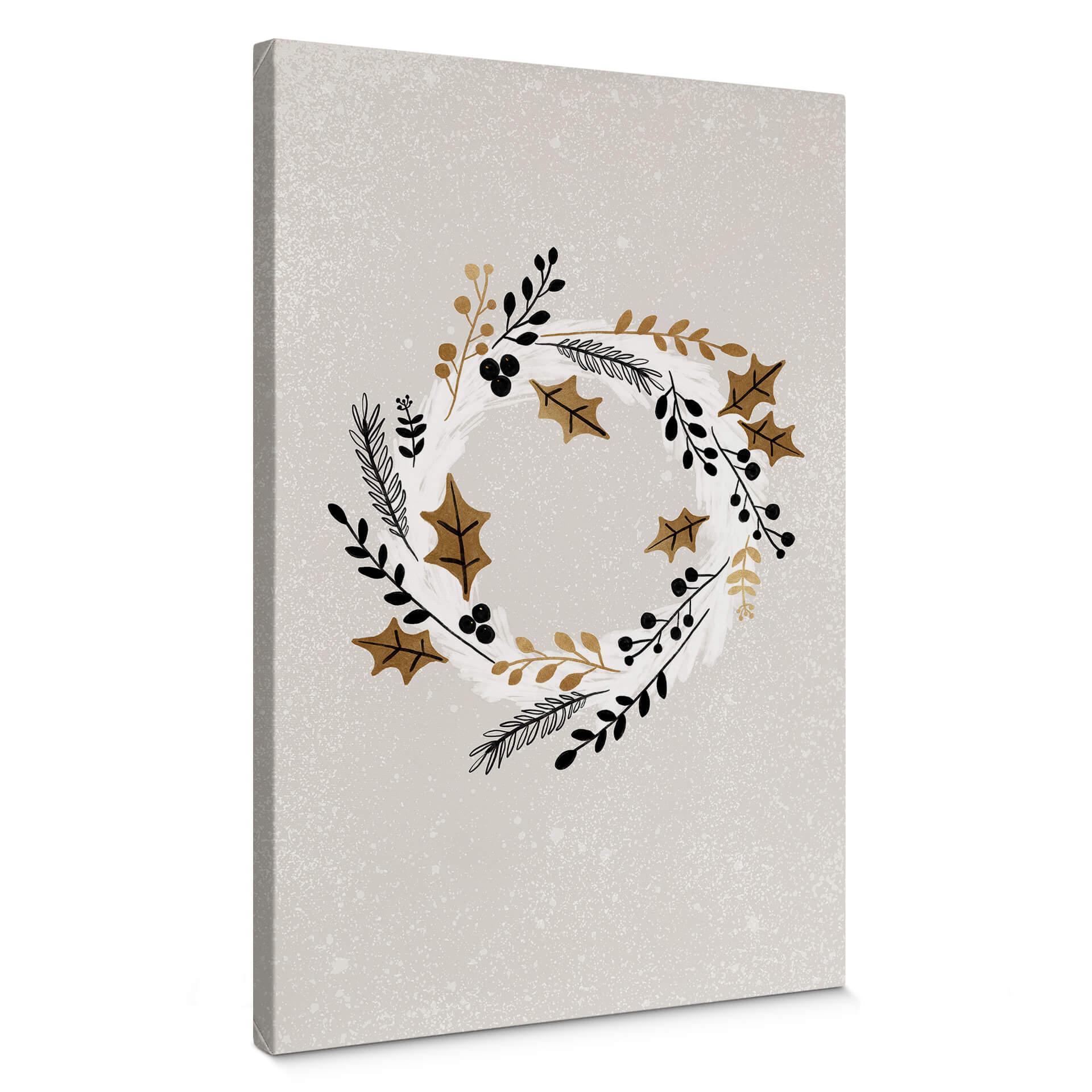 Lærredsprint - Orara Studio - Happy Advent