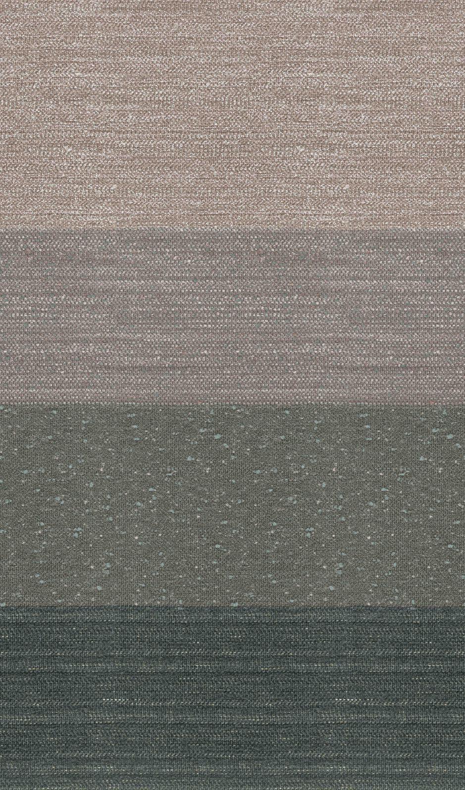Fototapet med motiv af striber i tekstil-look i grå-beige og grå 2,7 x 1,59 m