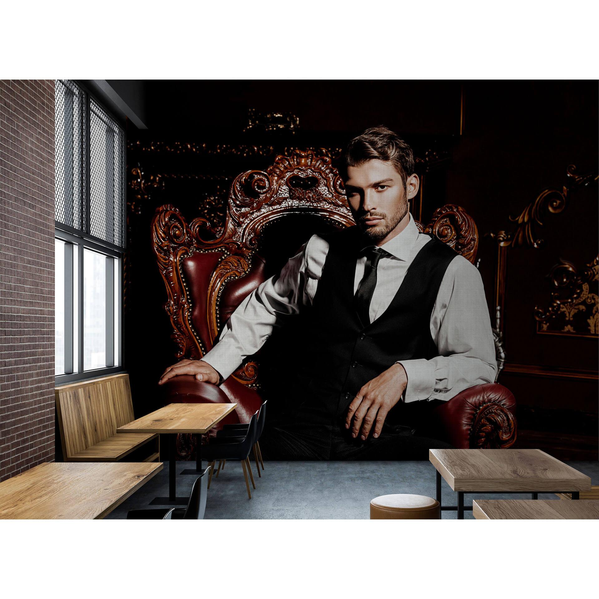 Livingwalls Fototapet Walls by Patel 2 Black Tie 2