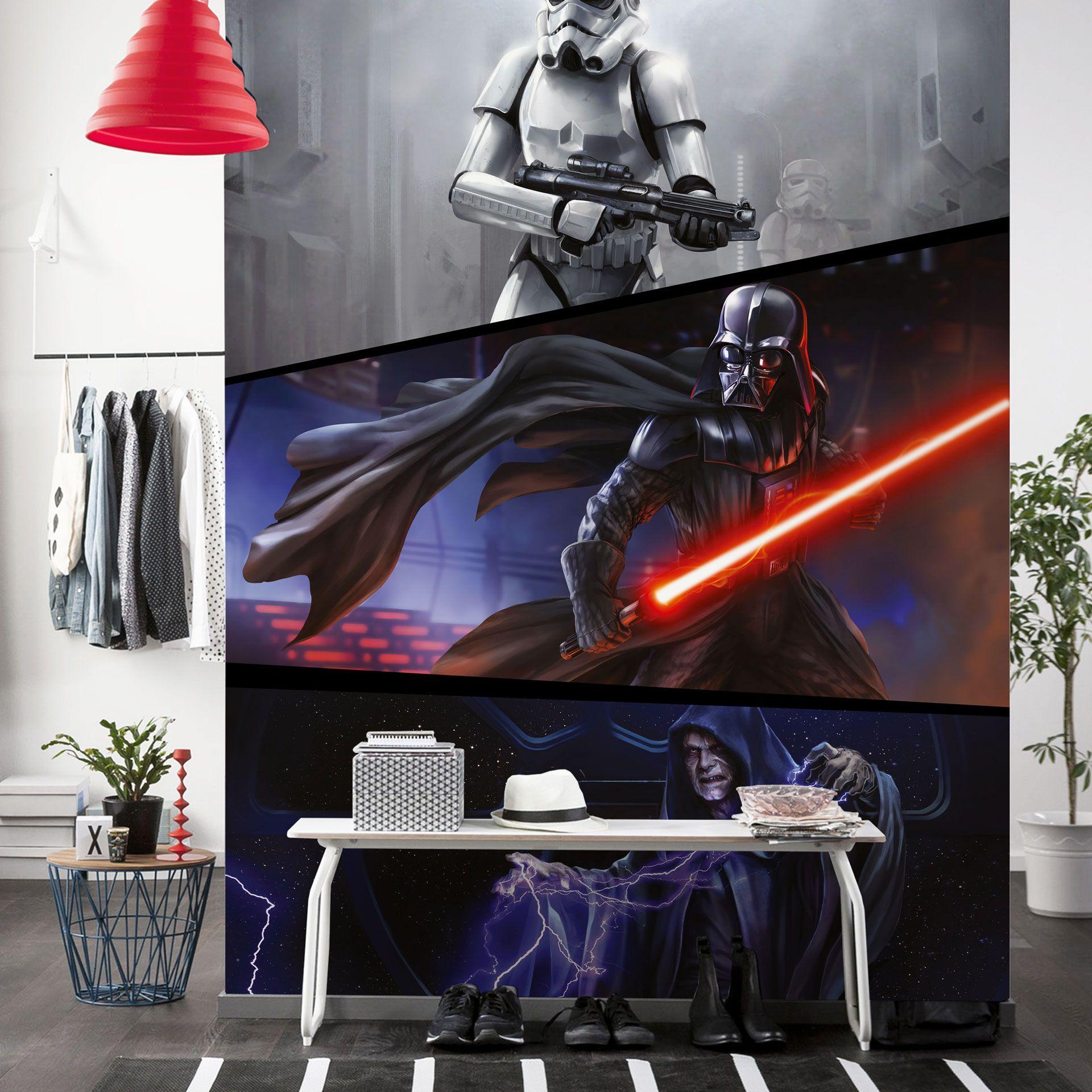 Tapetpanel i fleece -  Star Wars Moments Imperials