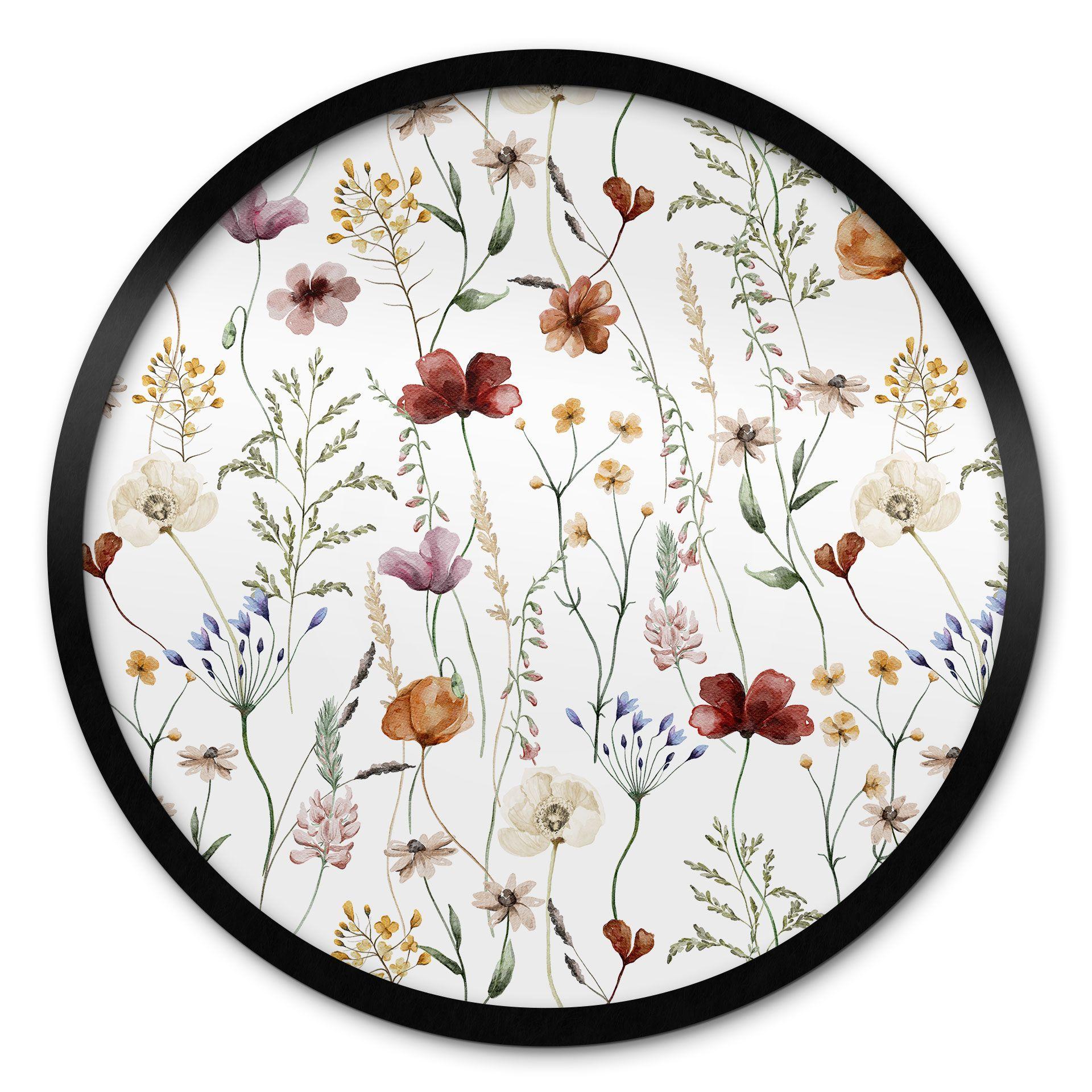 Plakat Farverige vilde blomster - UN Designs