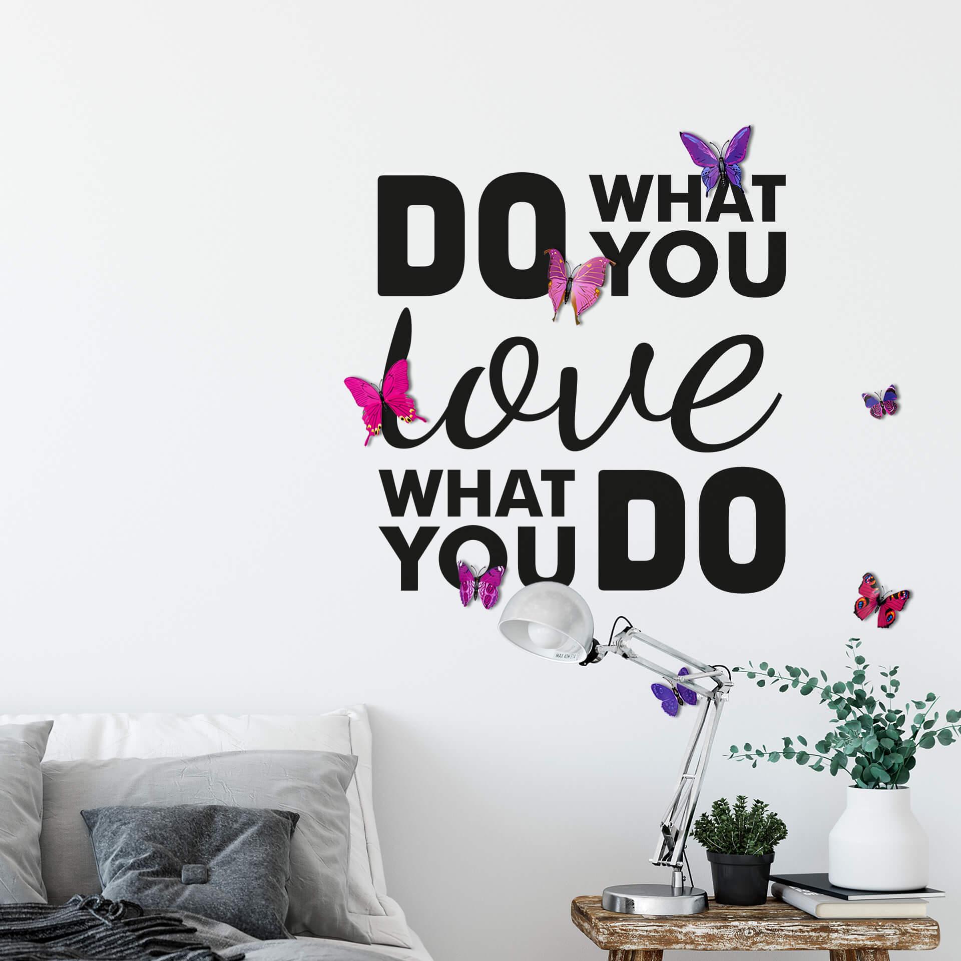 Wallsticker -  Do what you love 03