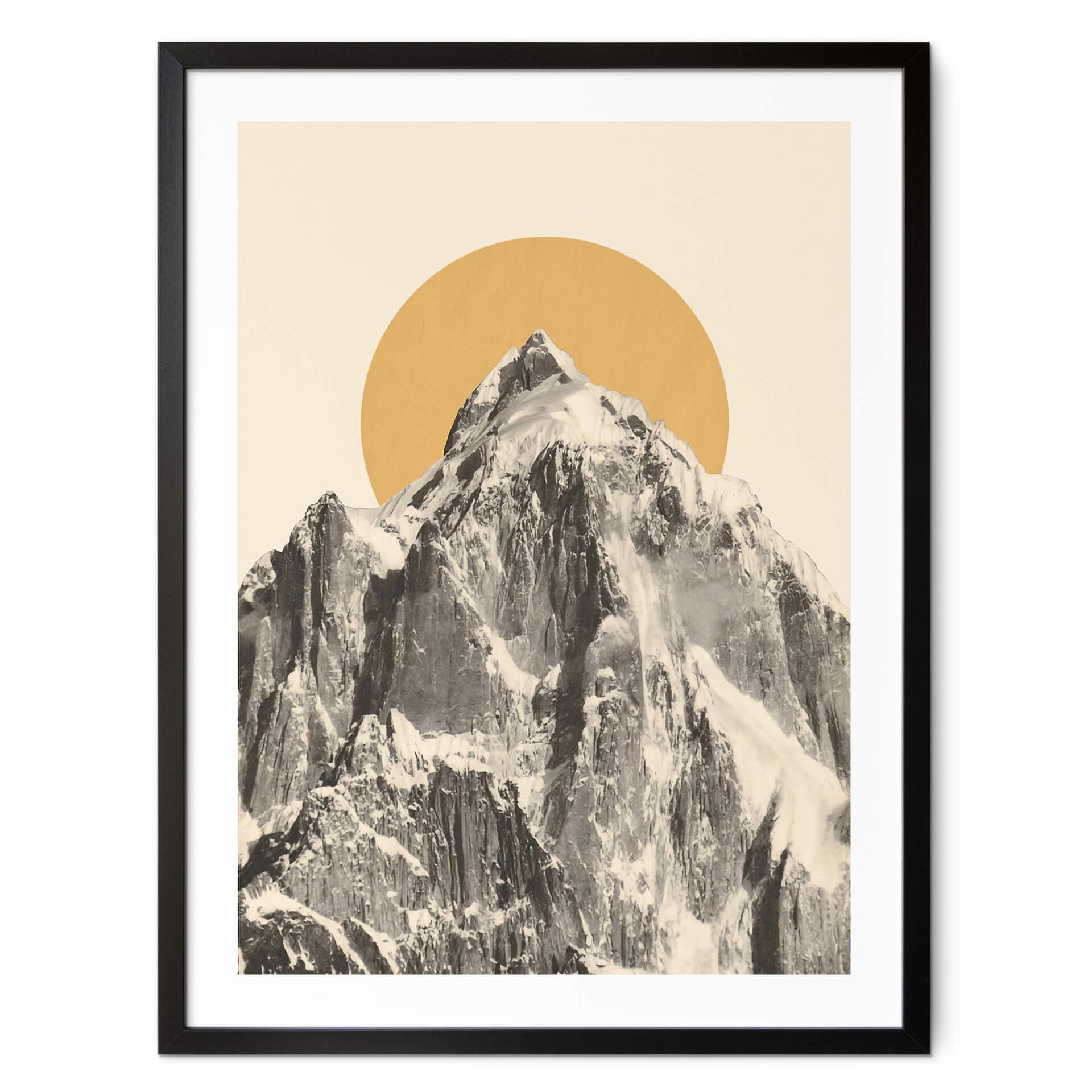 Plakat Bodart - Sun and Mountain