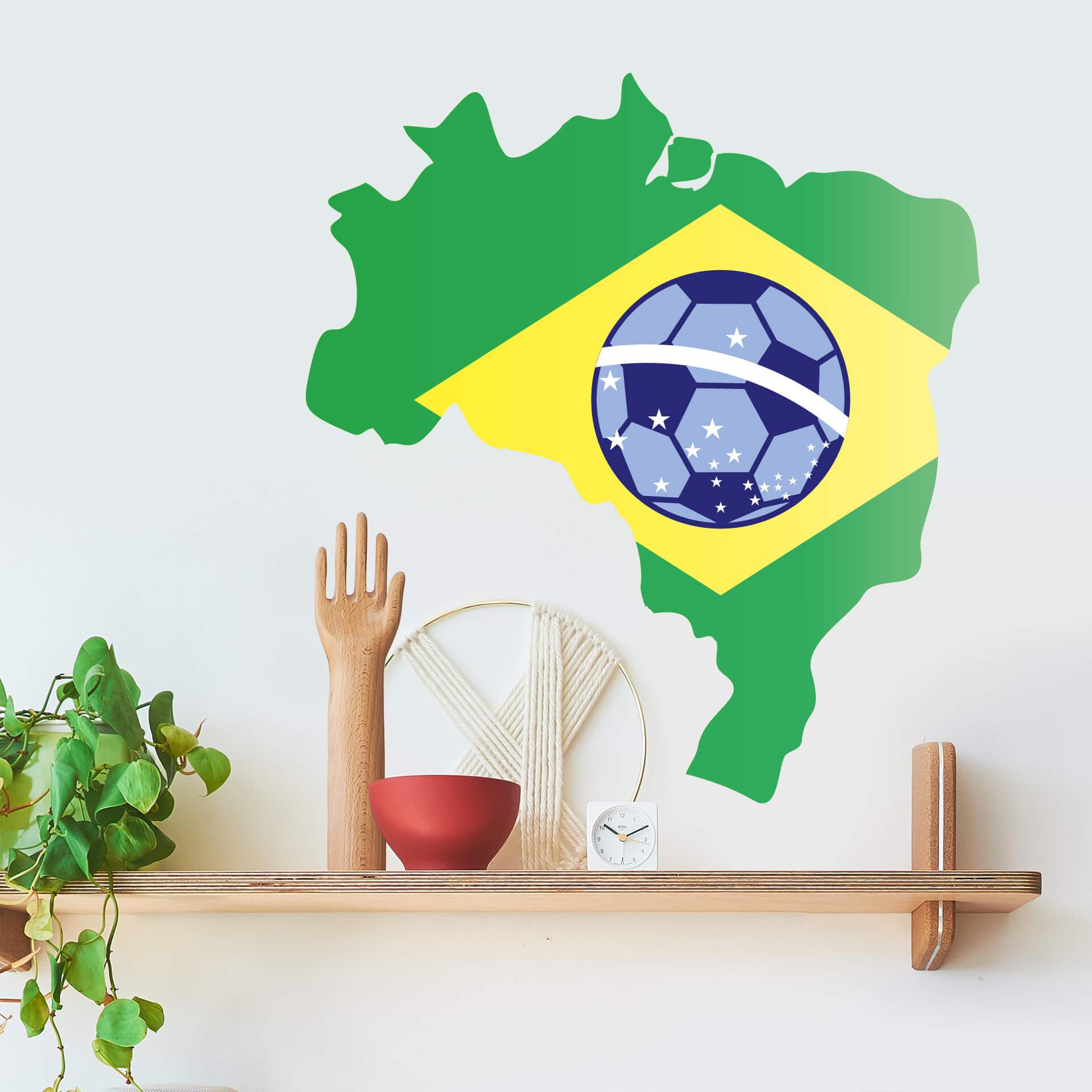 Braziliansk fodbold kort