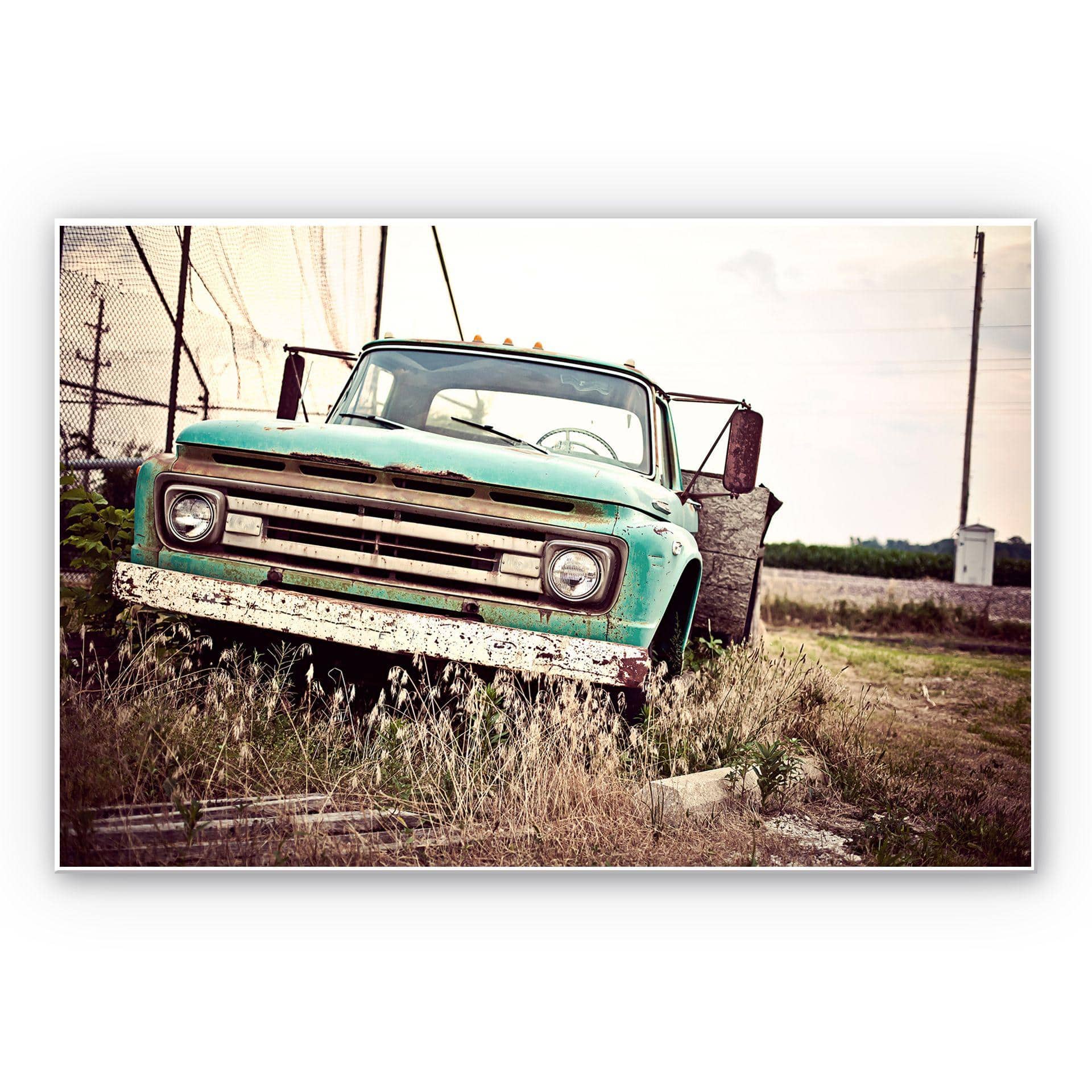 Tableau Forex - American rusted Truck