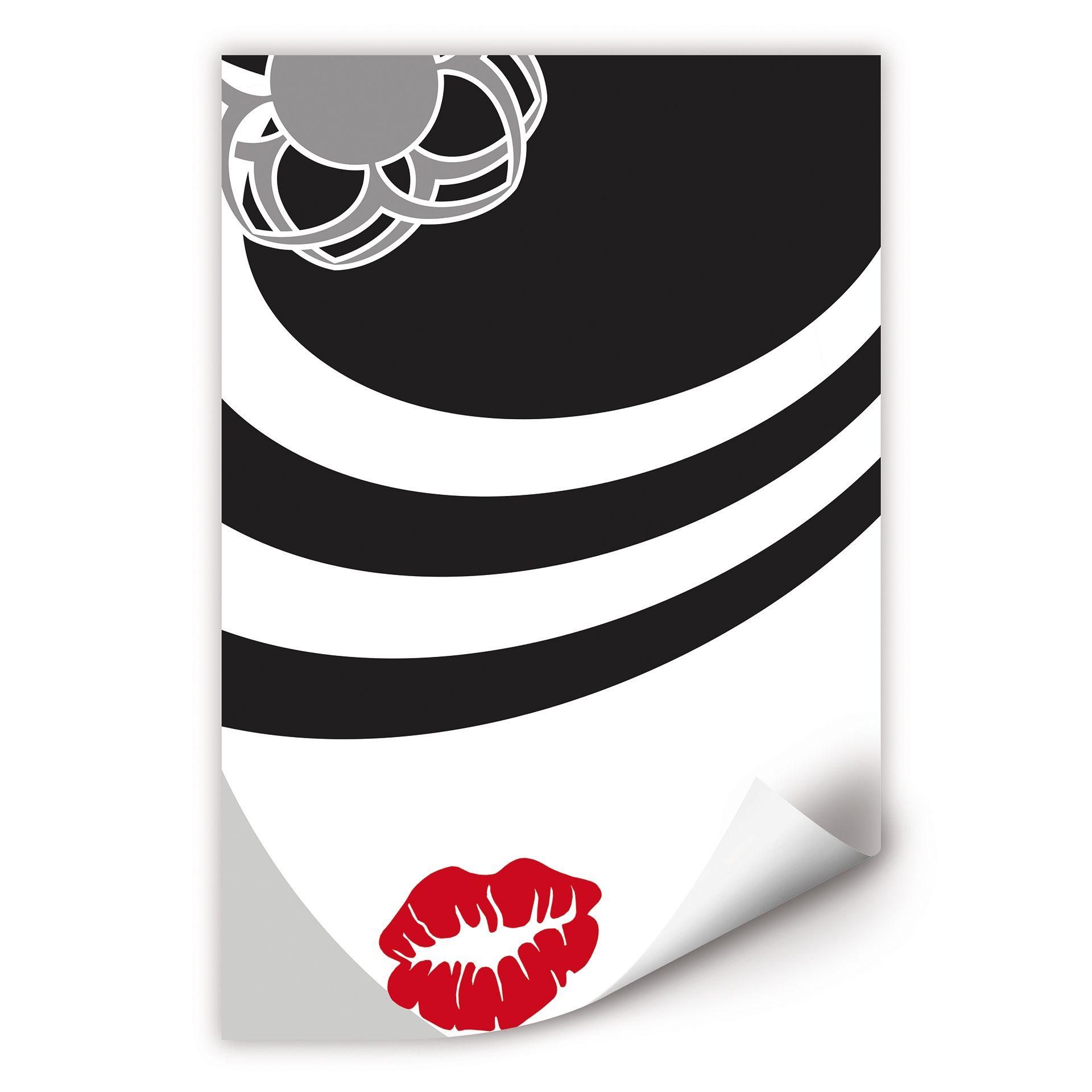 Poster autocollant - W - Missy