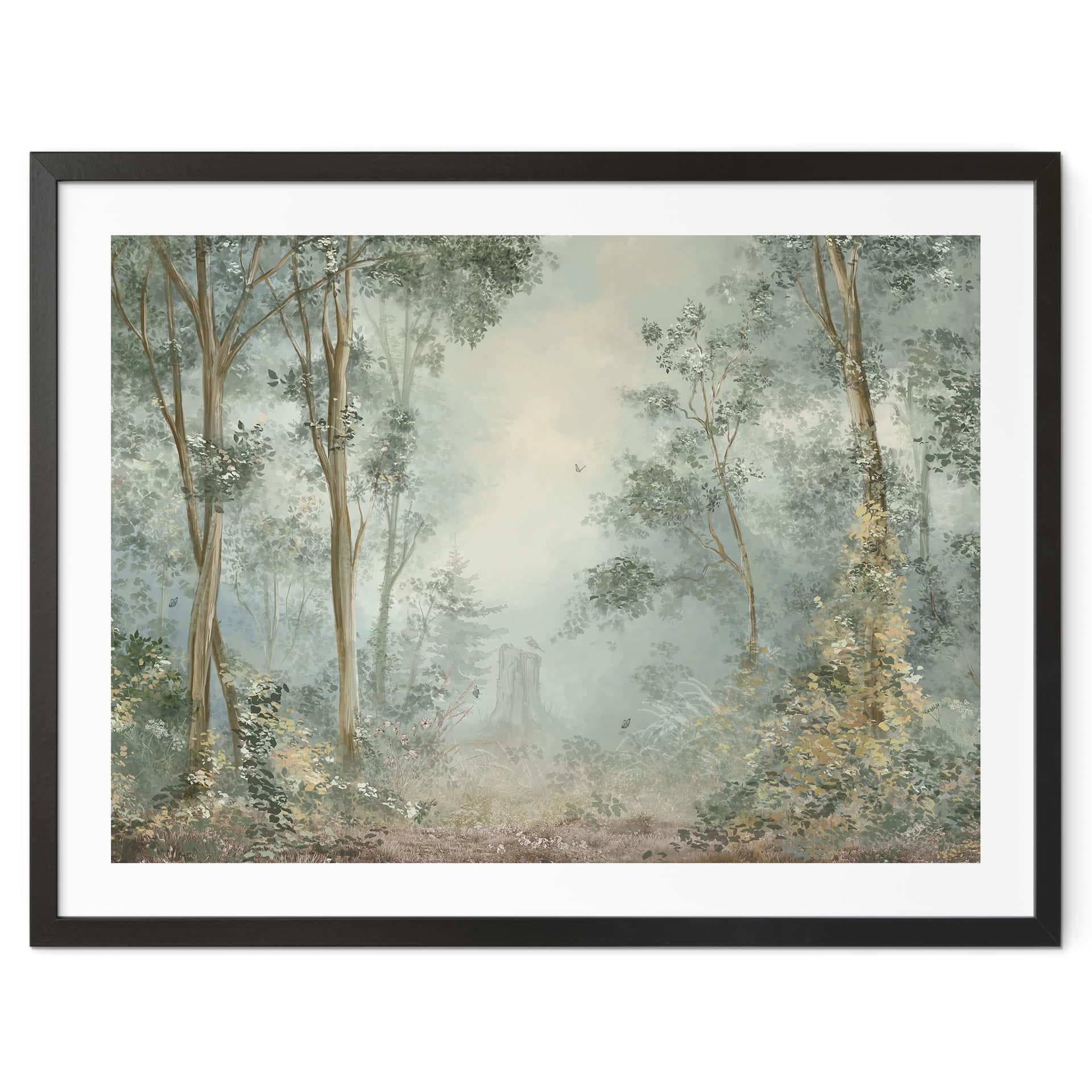 Poster Betoverd bos - Ms Tiff