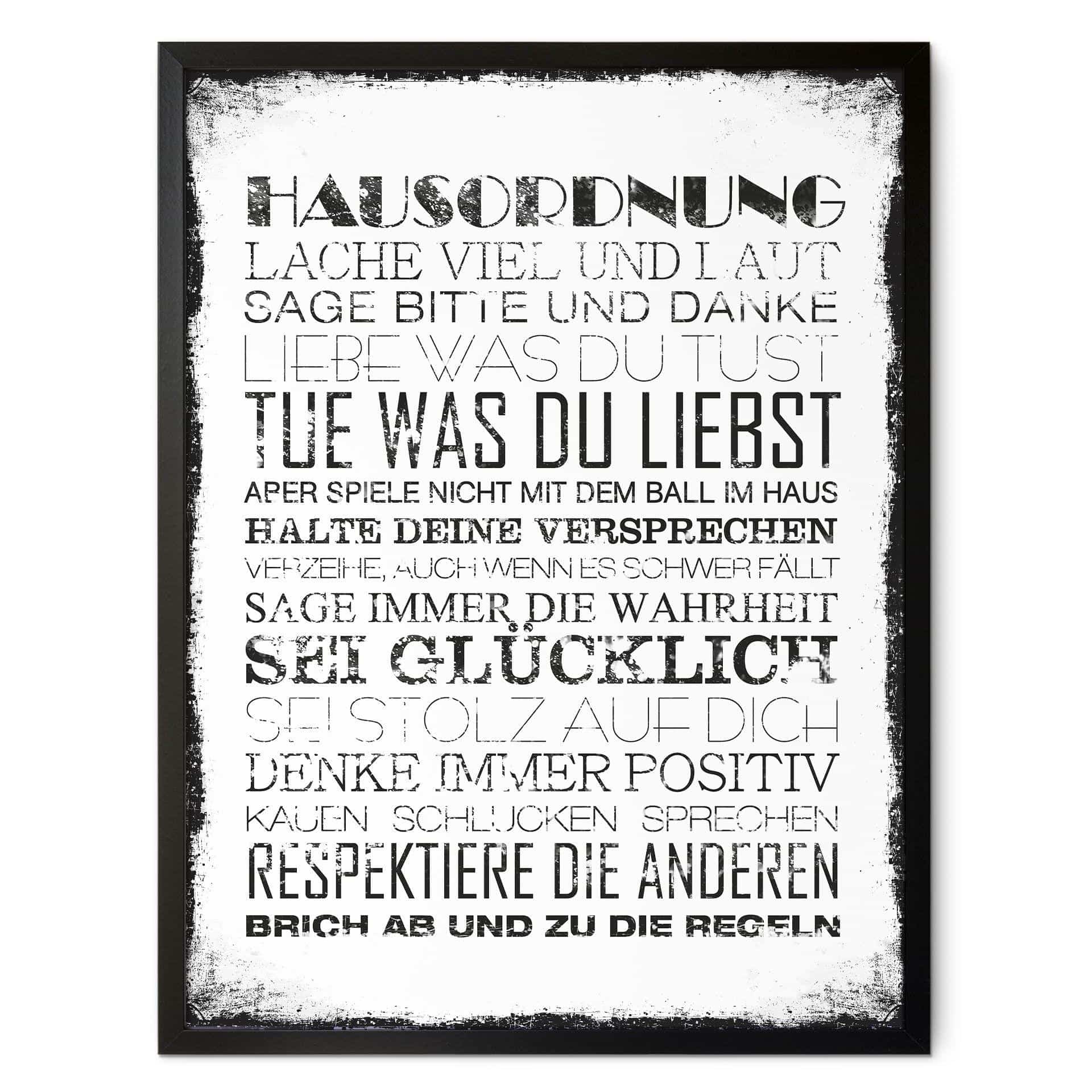 Poster - Règlement