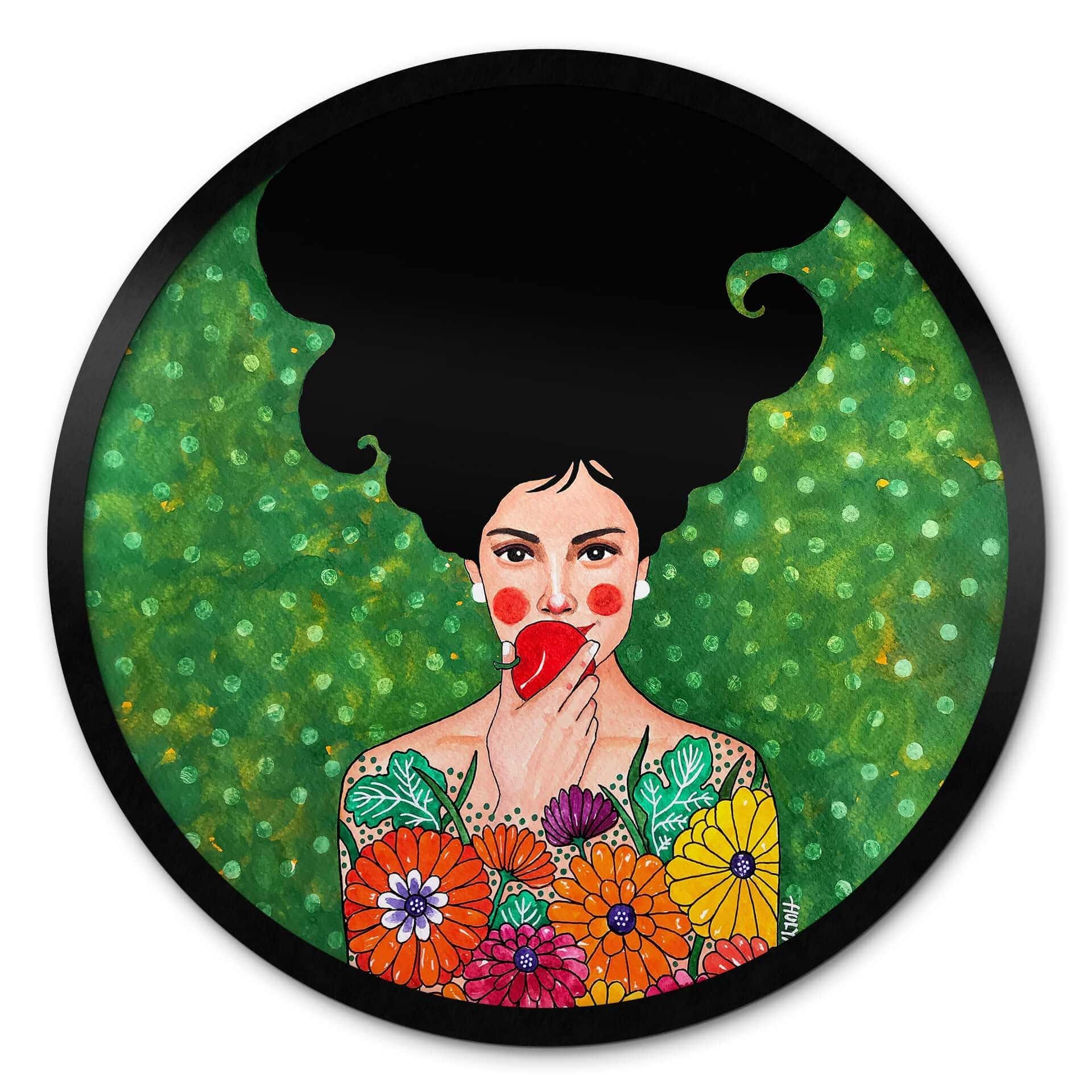 Plakat Hülya - Red Apple