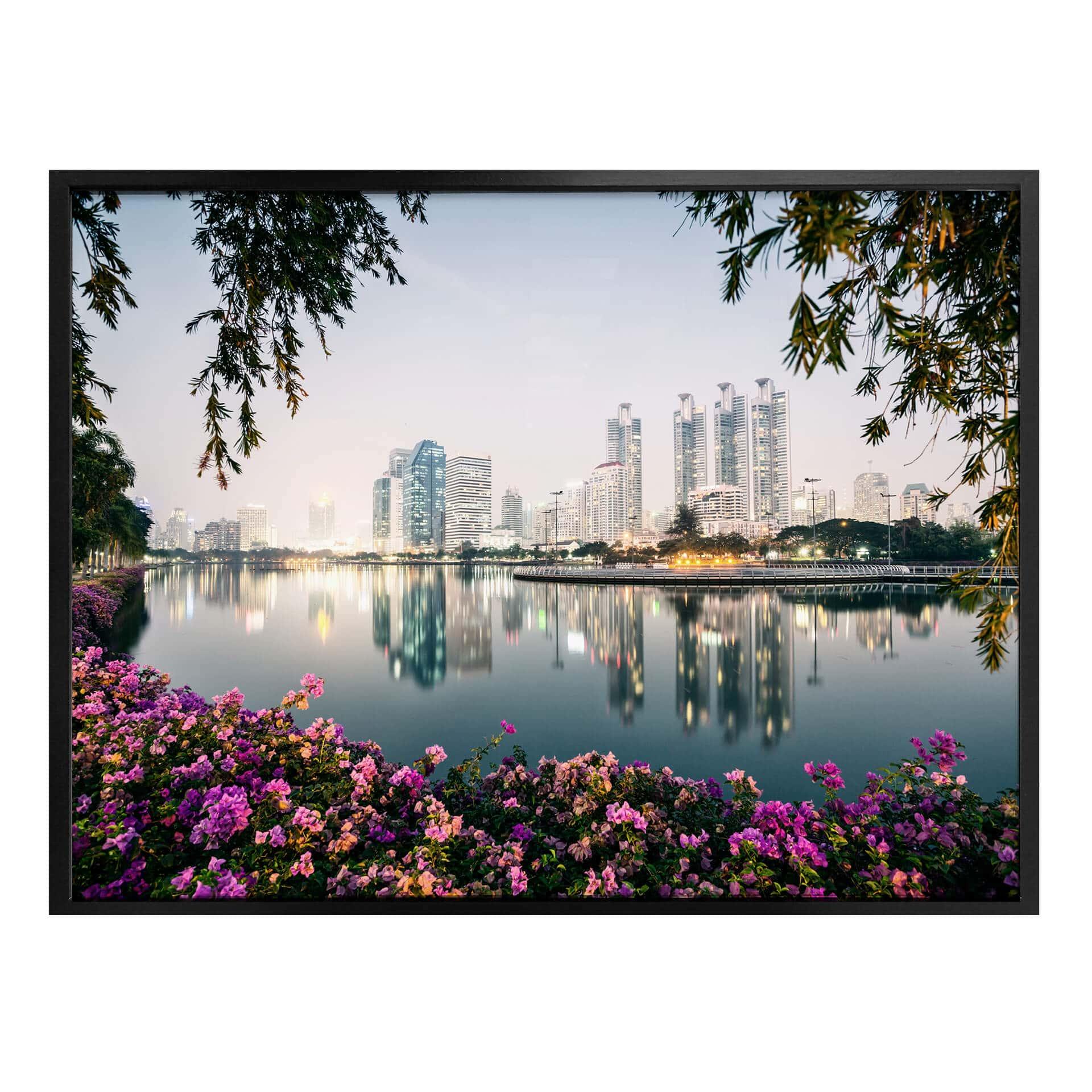 Póster Colombo - Bangkok y sus luces