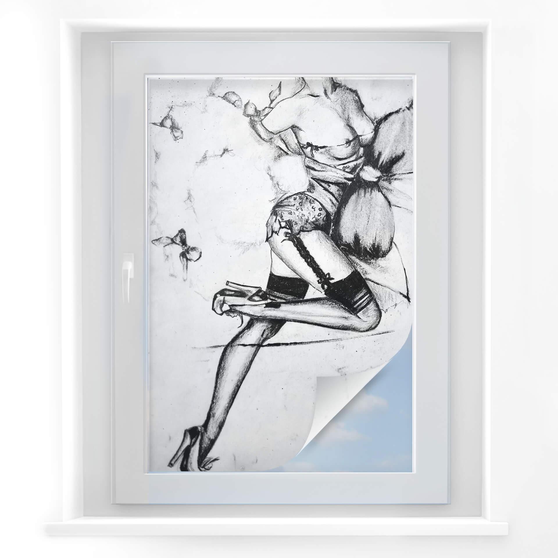 Película de privacidad Seductora pin-up