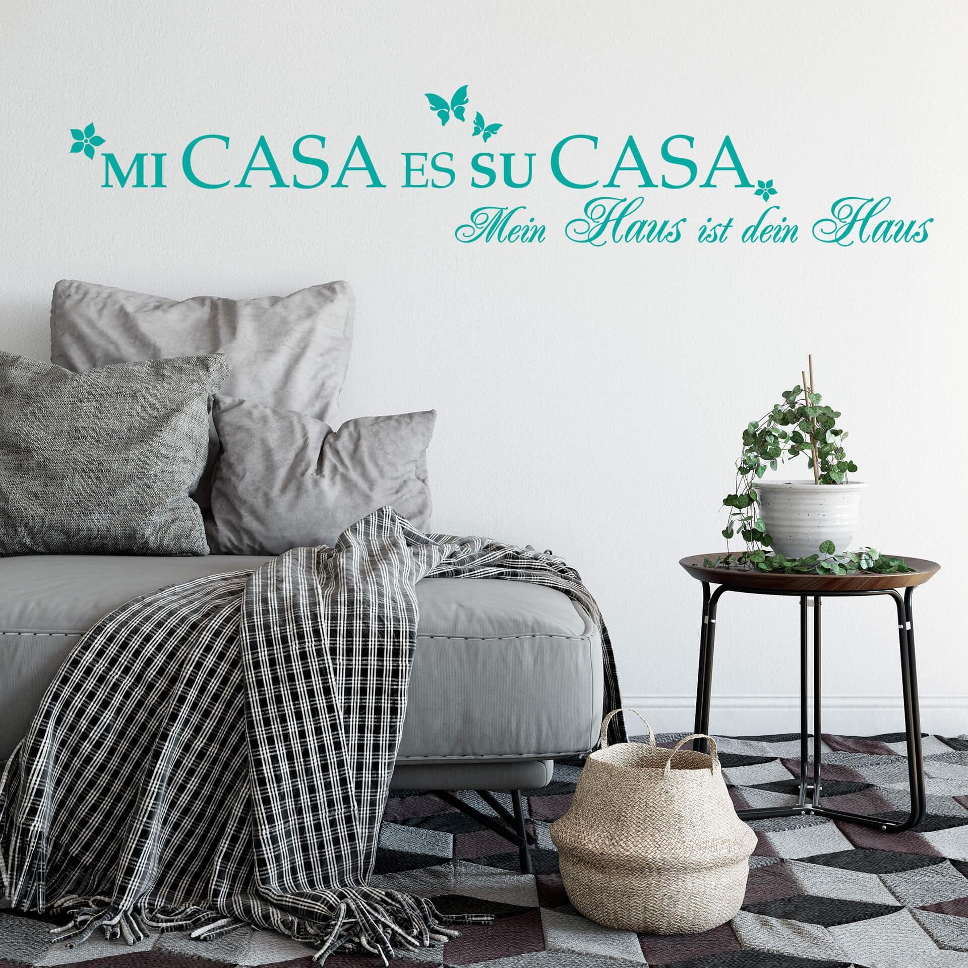Sticker mural - Mi Casa Es Su Casa 1
