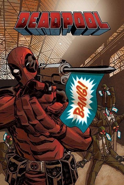 Poster, film poster Deadpool - Bang 61x91,5 cm
