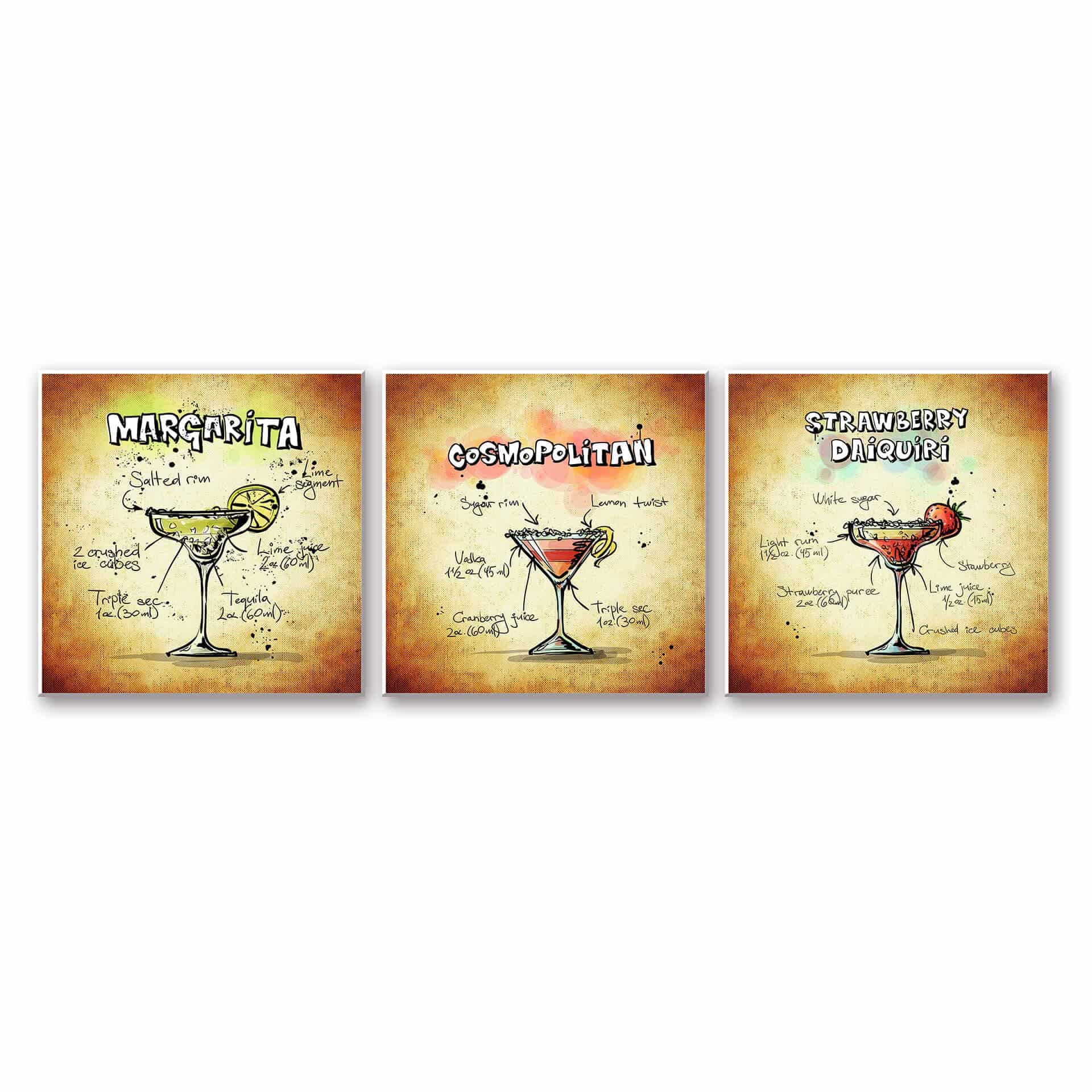 Tableau Forex - Cocktails Set 01 (3 parties)