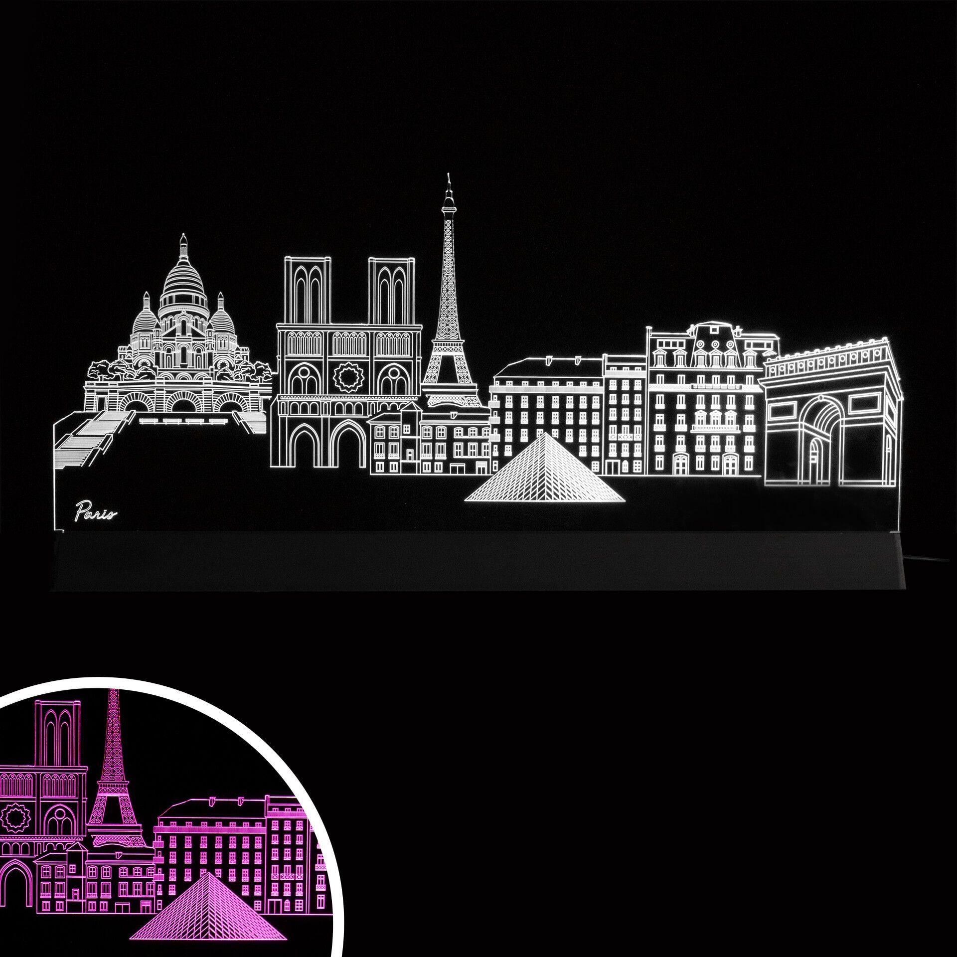 LED Skyline Parijs
