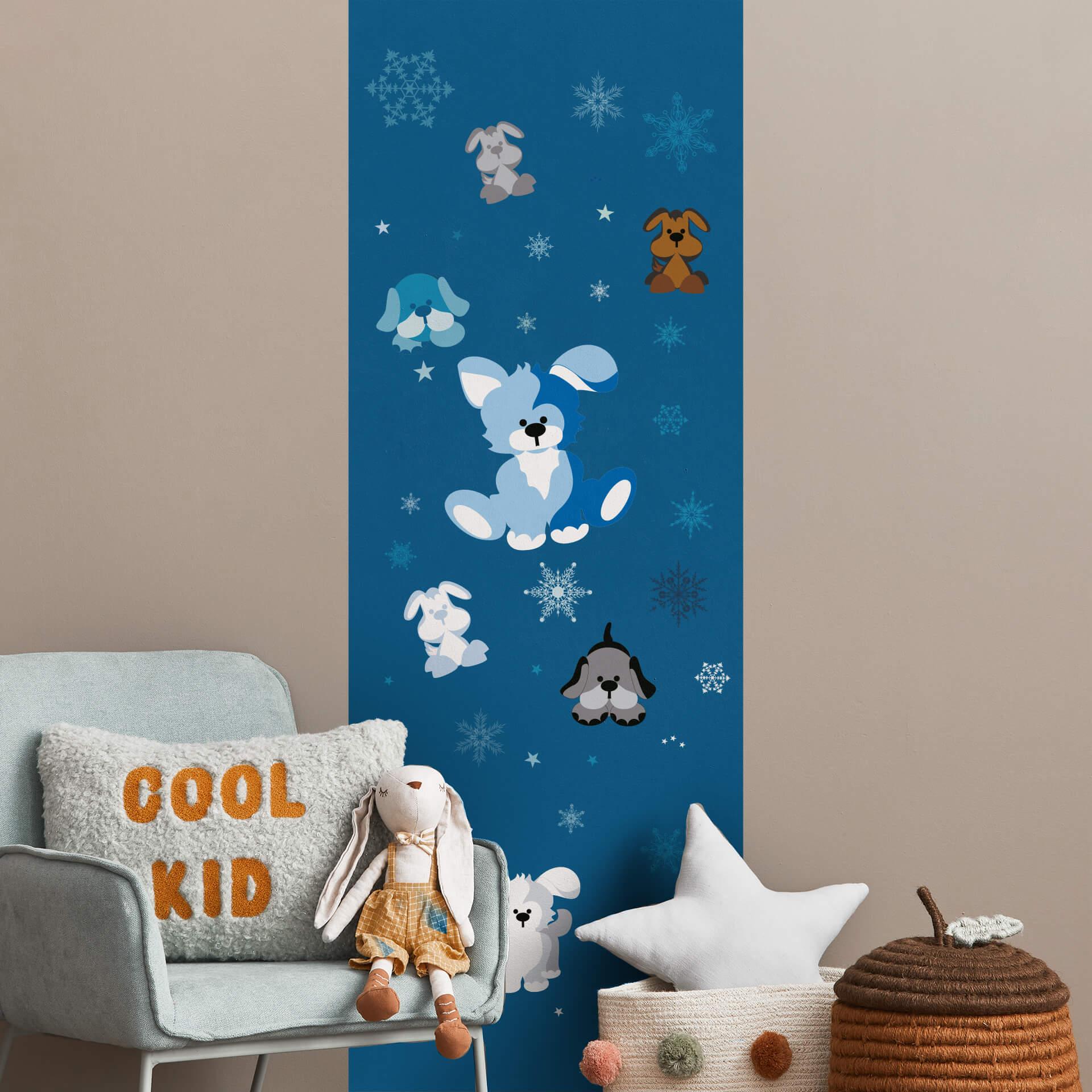 Banner sød hundehvalp