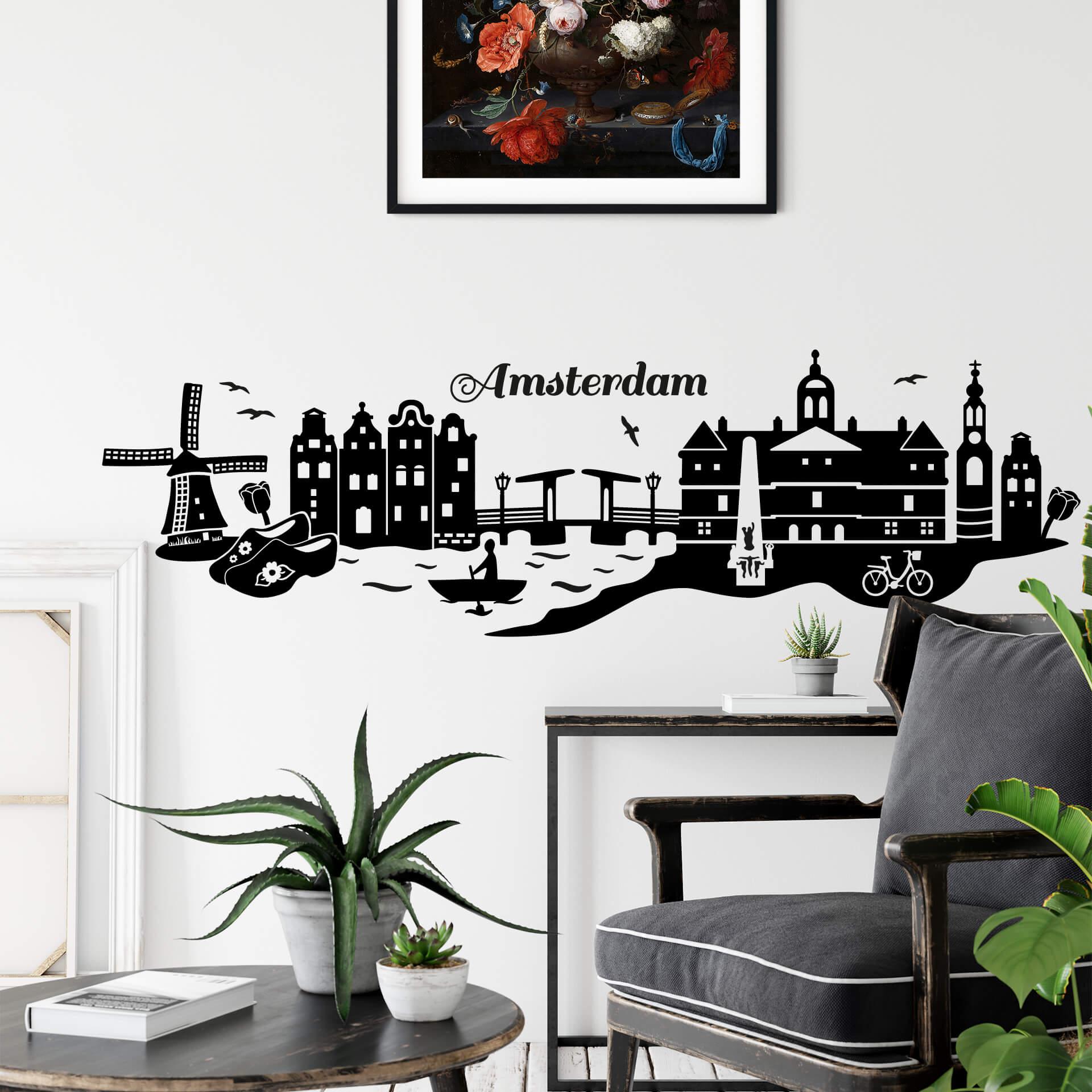 Udsigt over Amsterdam