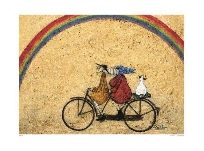 Plakat Sam Toft - Somewhere Under a Rainbow kunsttryk, Sam Toft (80 x 60 cm)