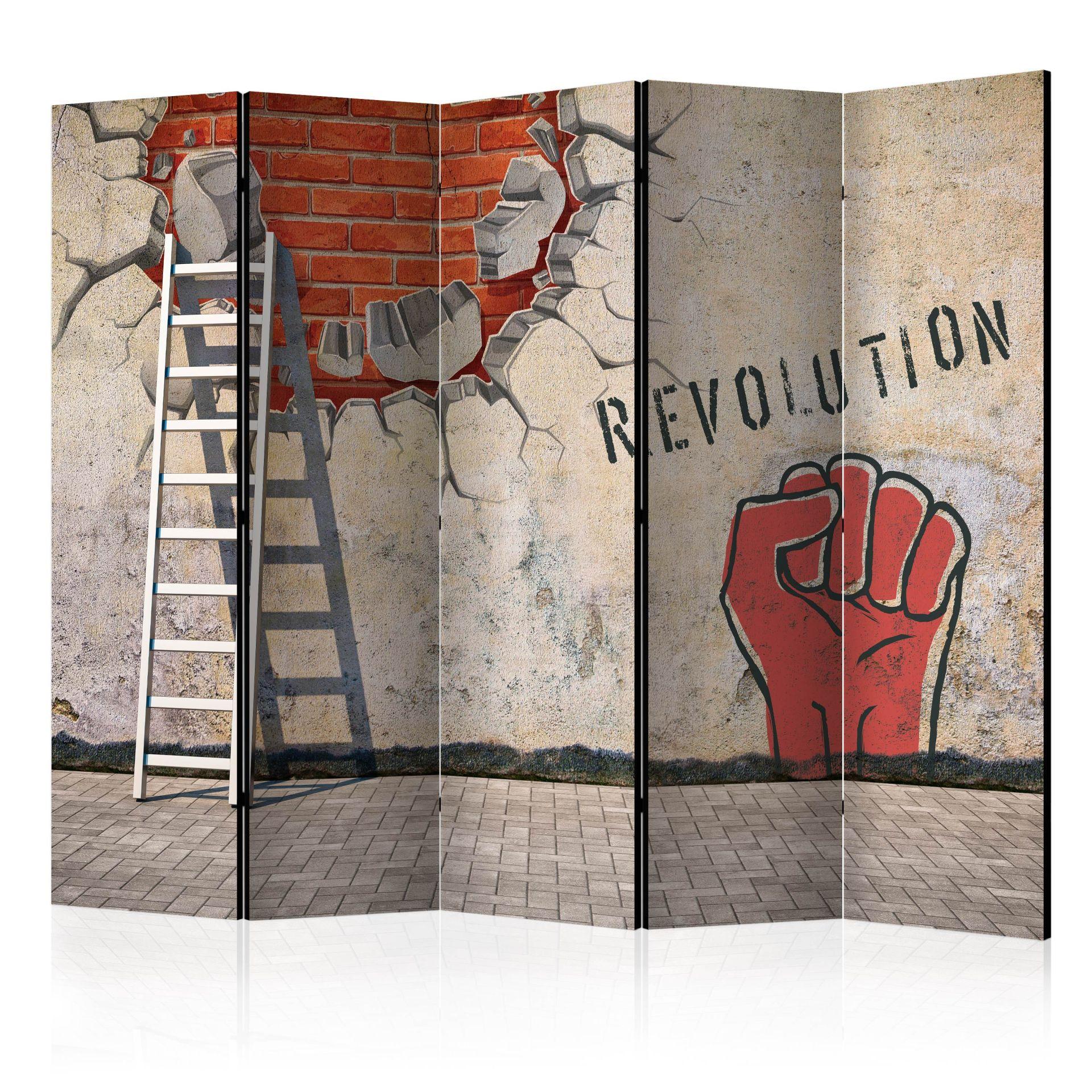 Rumdeler - Revolutionens usynlige hånd , 5-delt - 225x172 cm