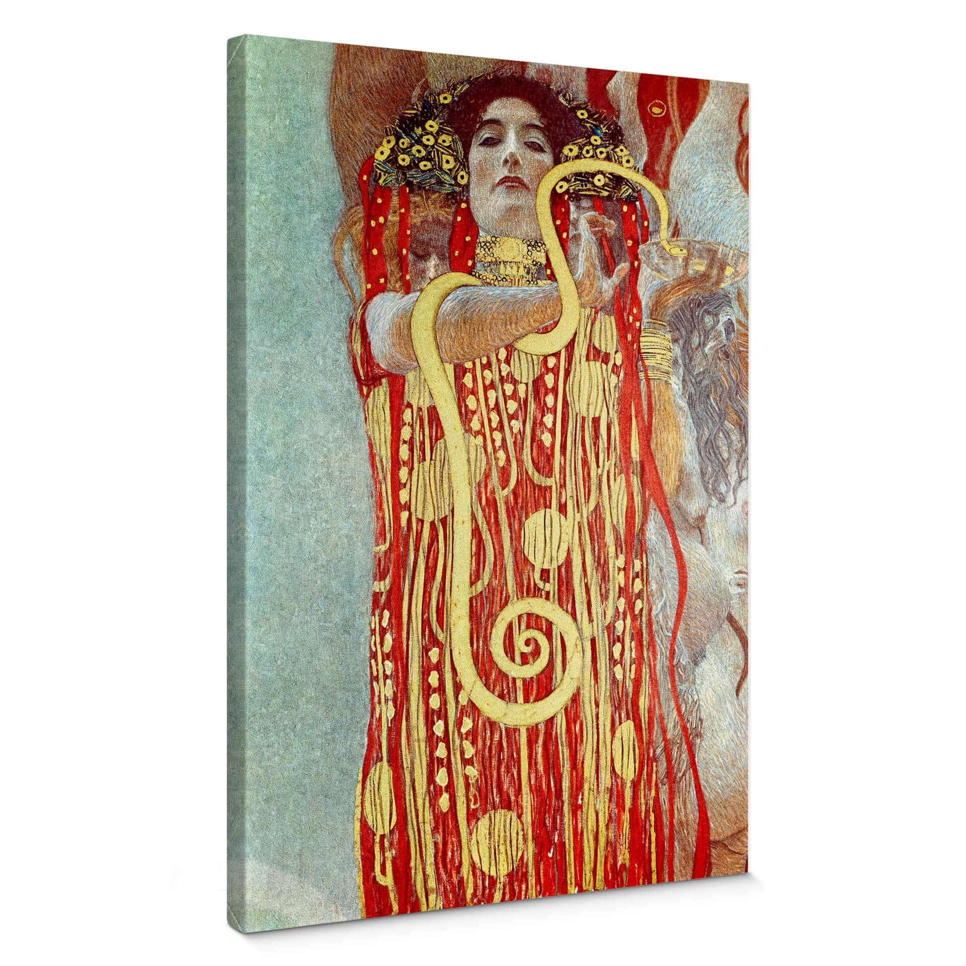 Klimt - Hygieia - Lærredsprint