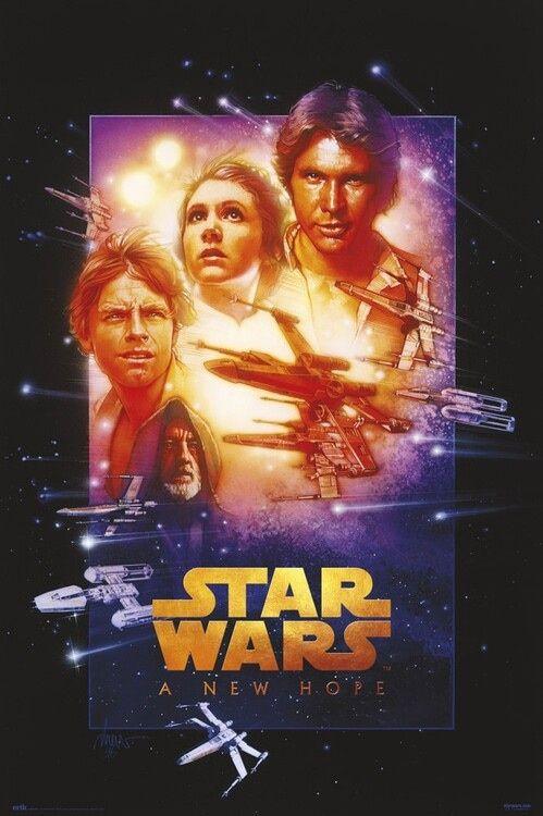 Poster, film poster Star Wars Episode IV: A New Hope 61x91,5 cm