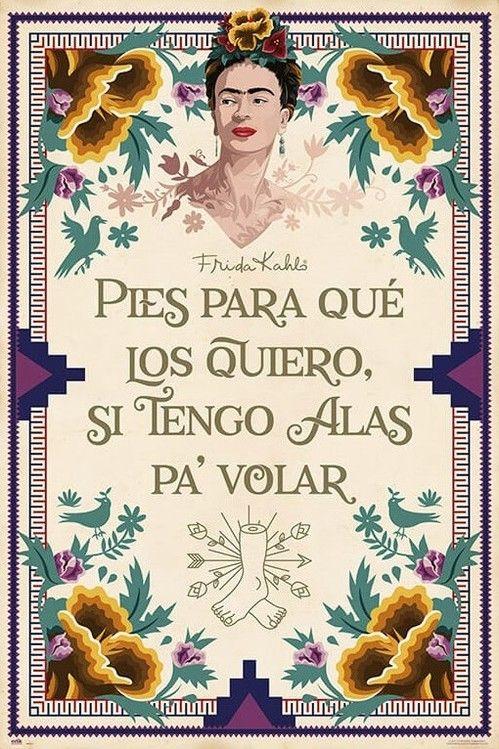 Poster art print Frida Kahlo 61x91,5 cm
