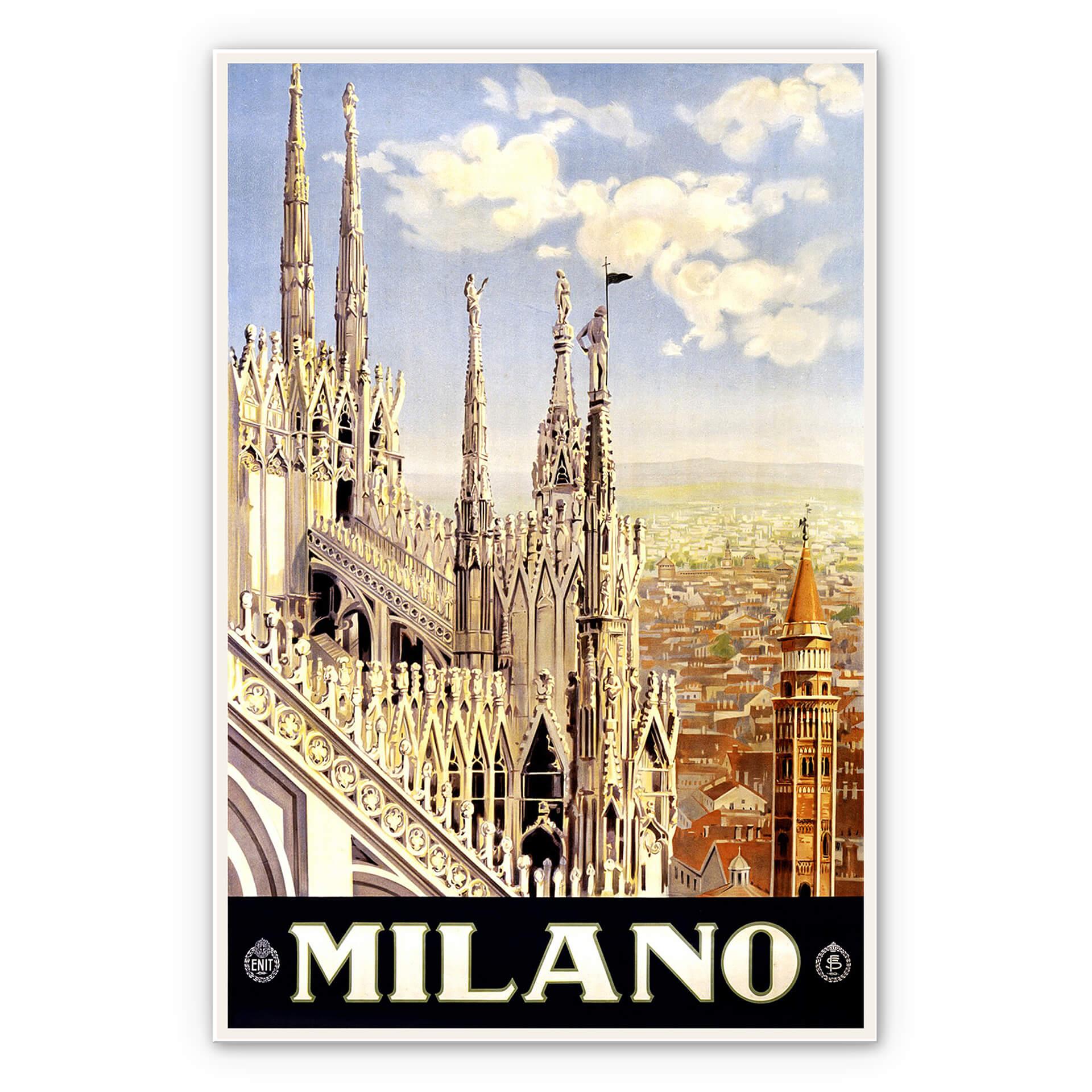 Tableau Forex - Voyage Vintage - Milano