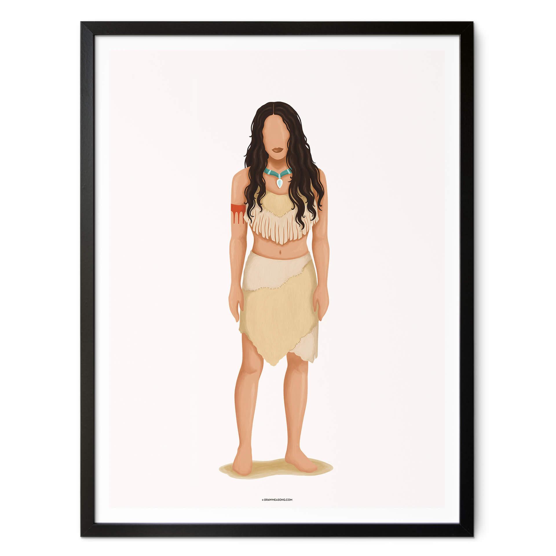 Póster Tohmé - Pocahontas